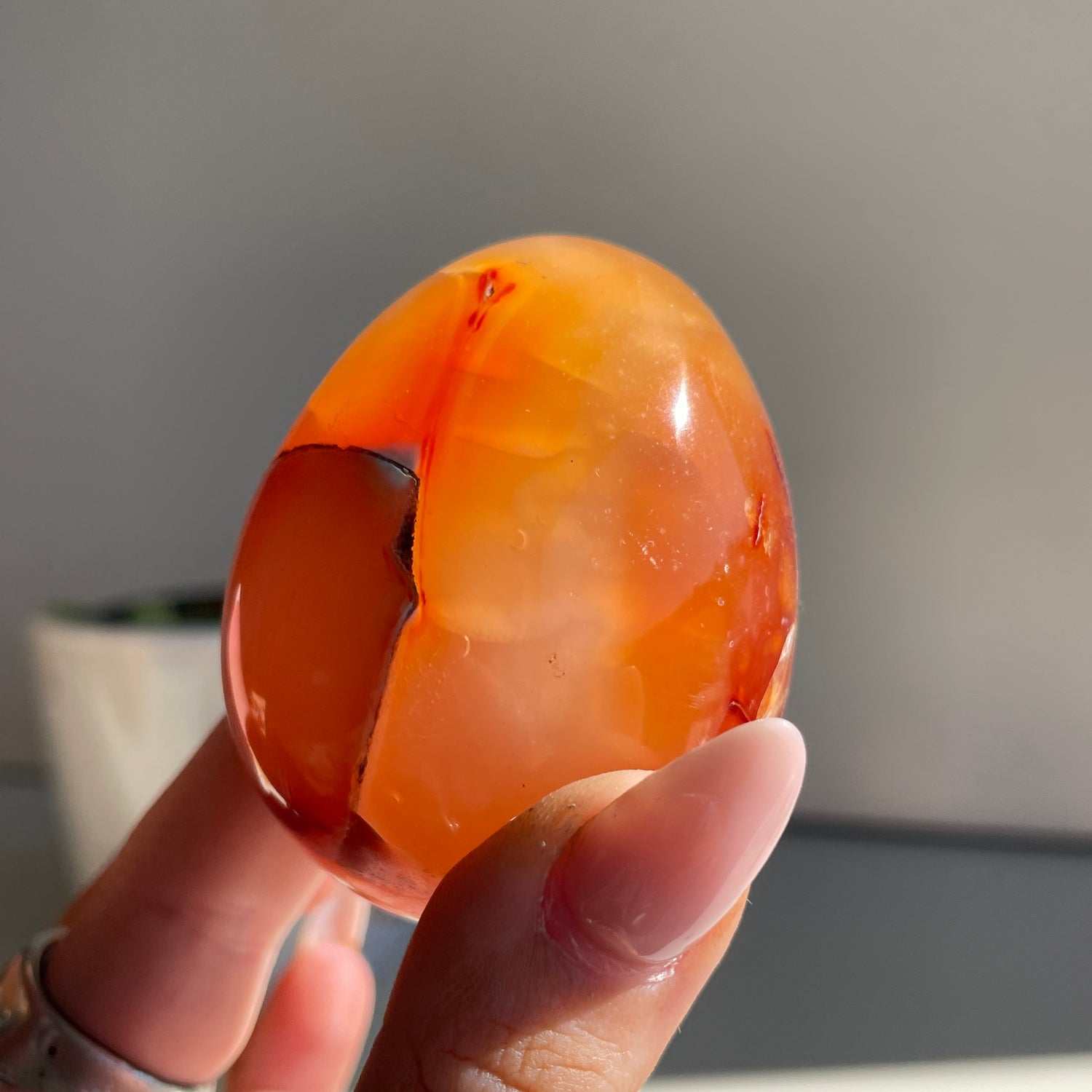 Carnelian Egg 166g