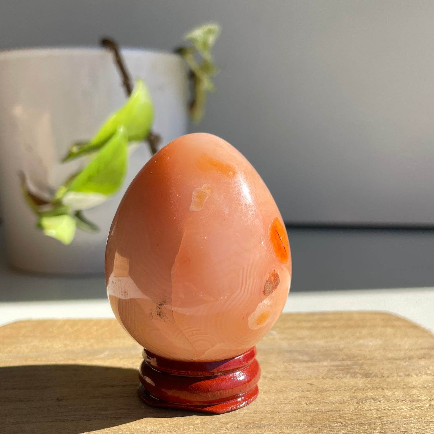 Carnelian Egg 144g