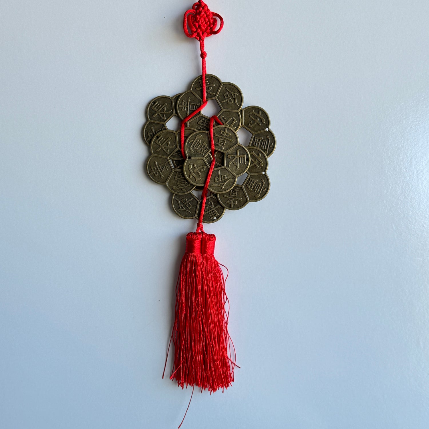 Feng Shui Eight Circle Coin Hanger