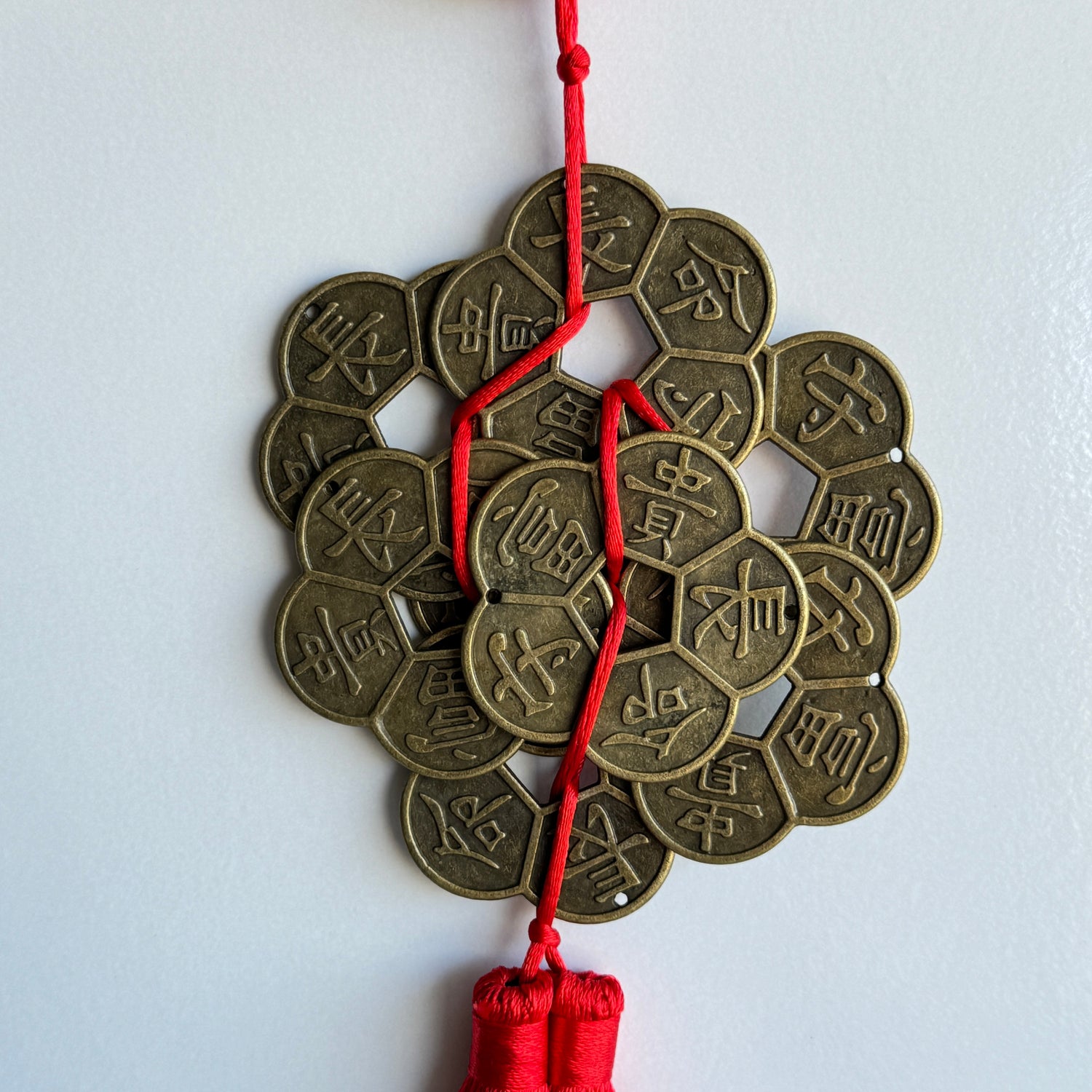 Feng Shui Eight Circle Coin Hanger