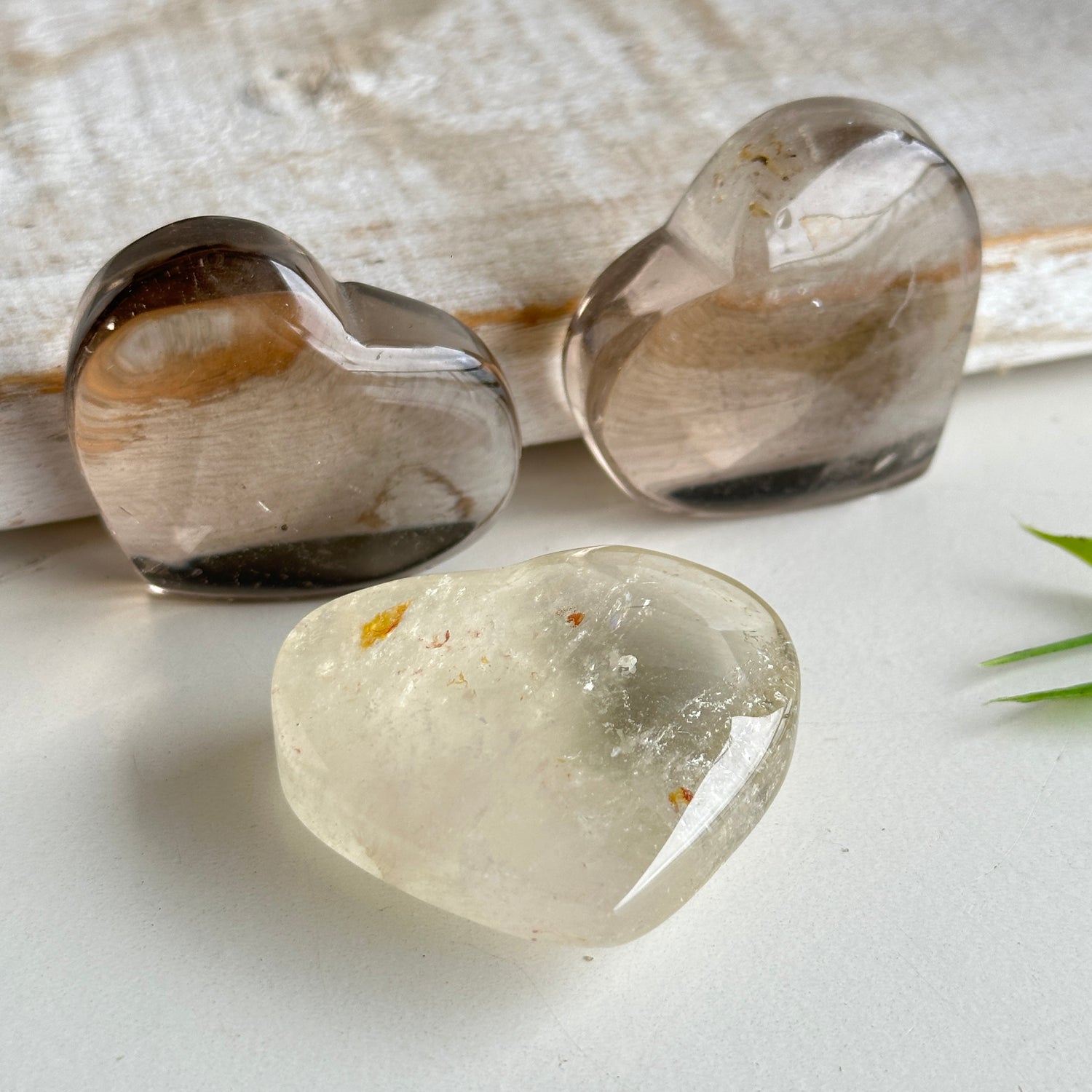 Smoky Quartz Heart Small