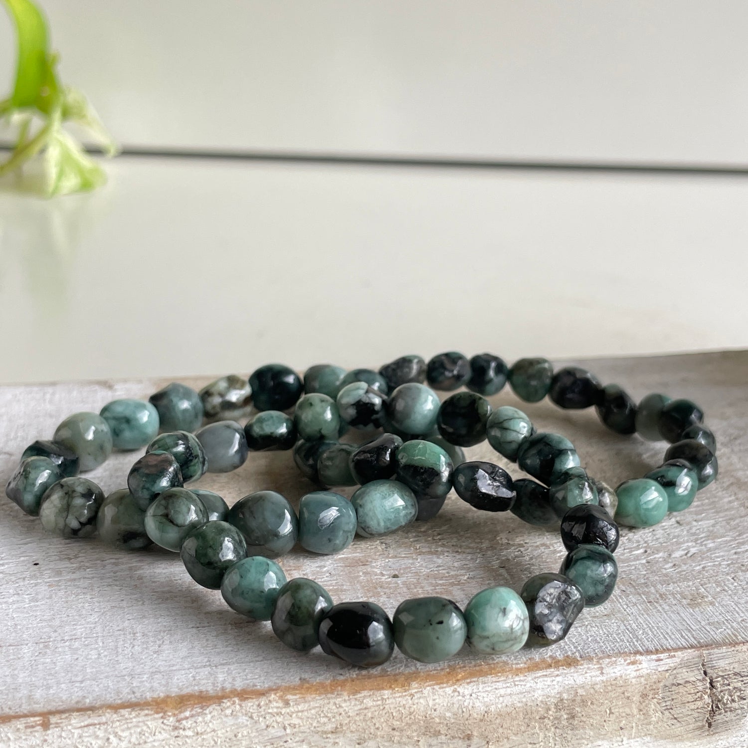 Emerald Polished Bracelet