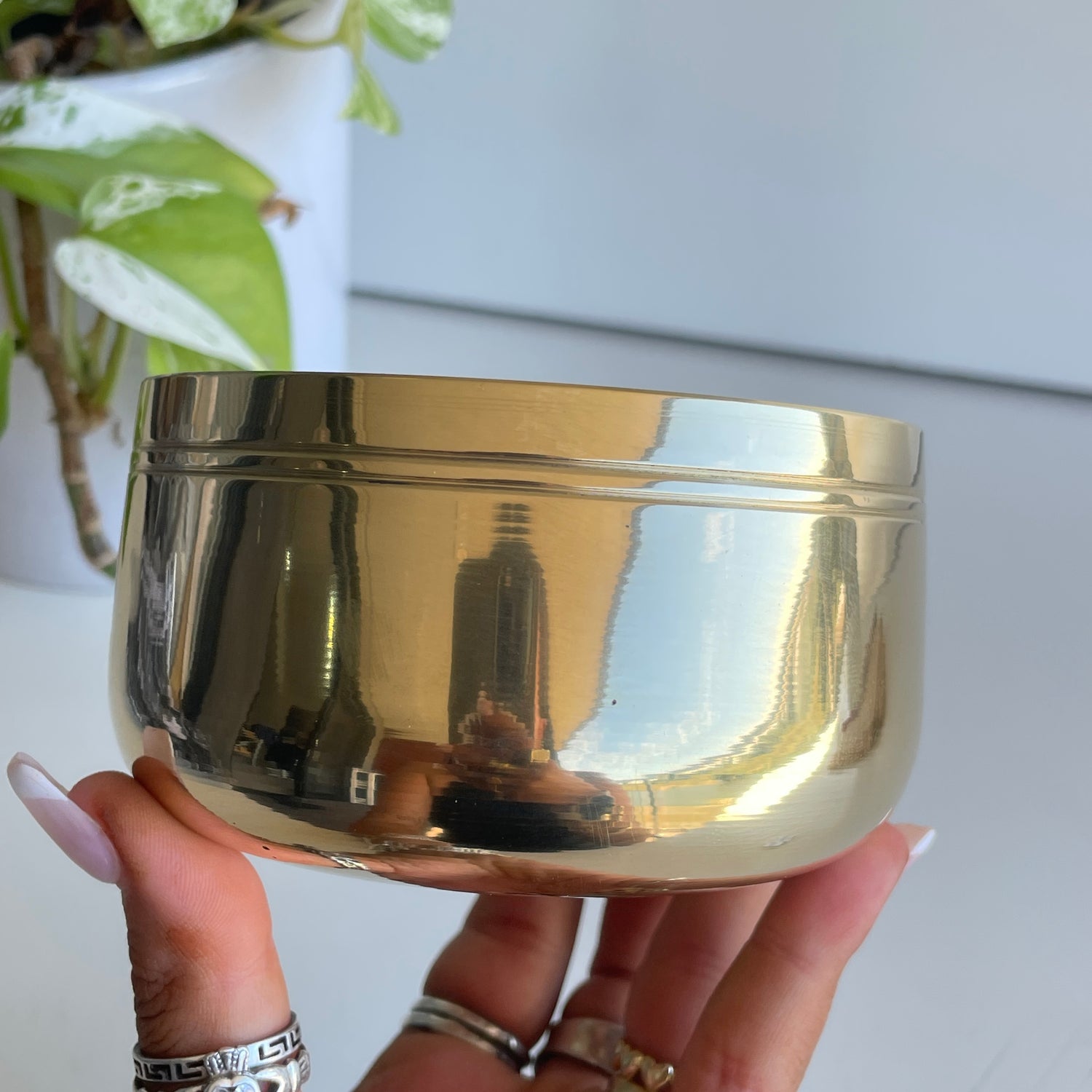 Brass Singing Bowl 9cm BS379