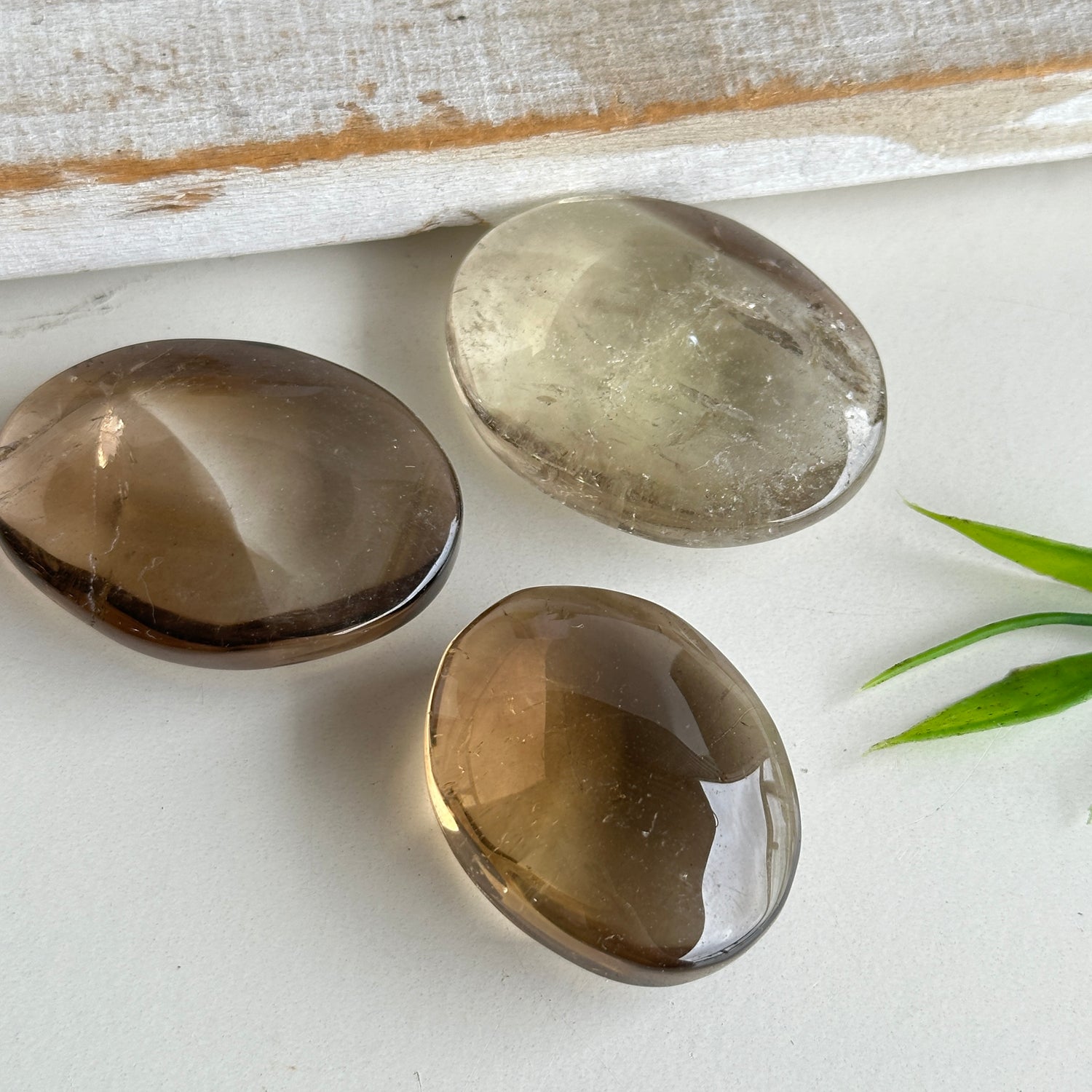 Smoky Quartz Palmstone Small