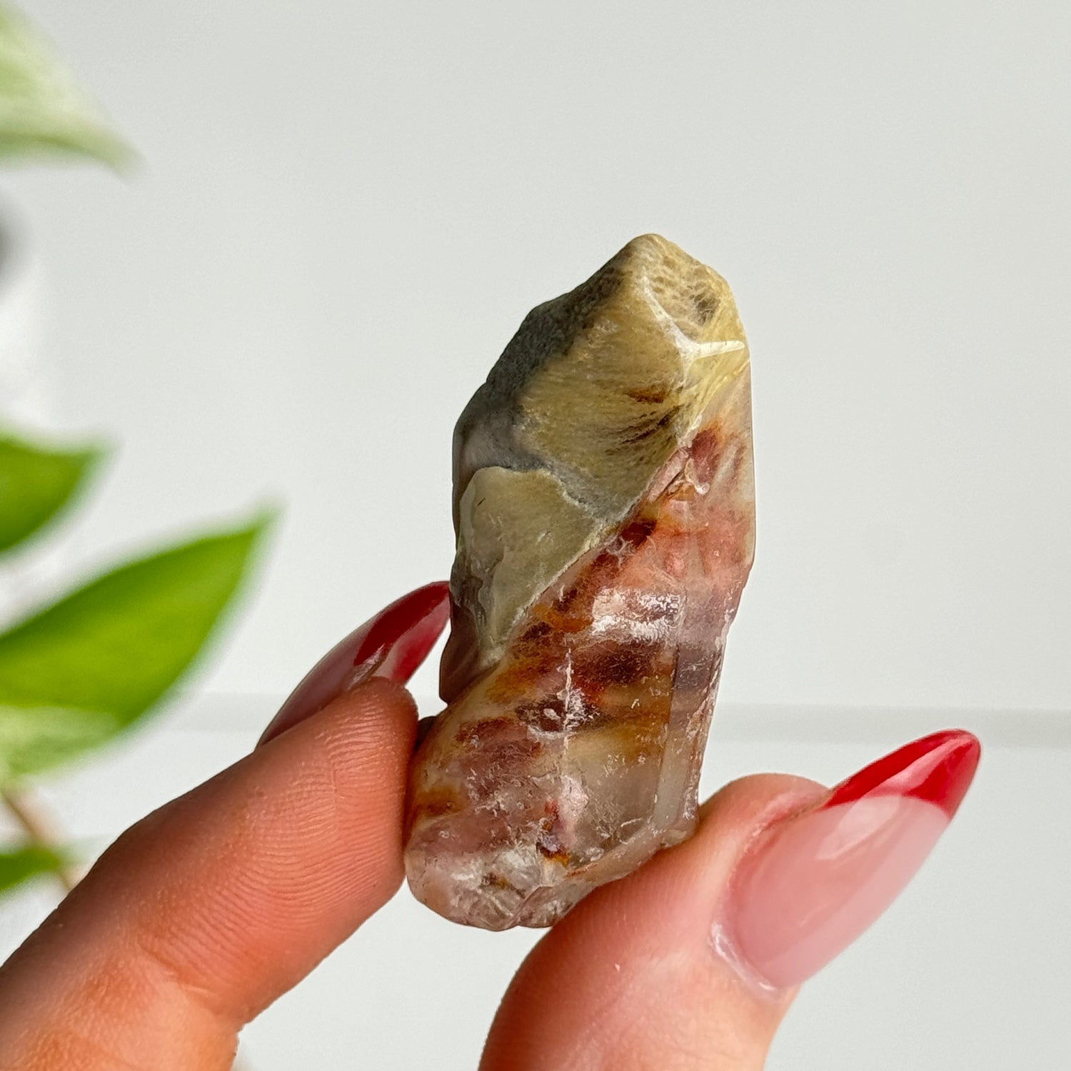Amphibole Quartz Polished Pc005