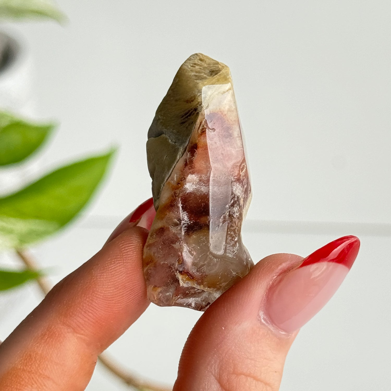 Amphibole Quartz Polished Pc005