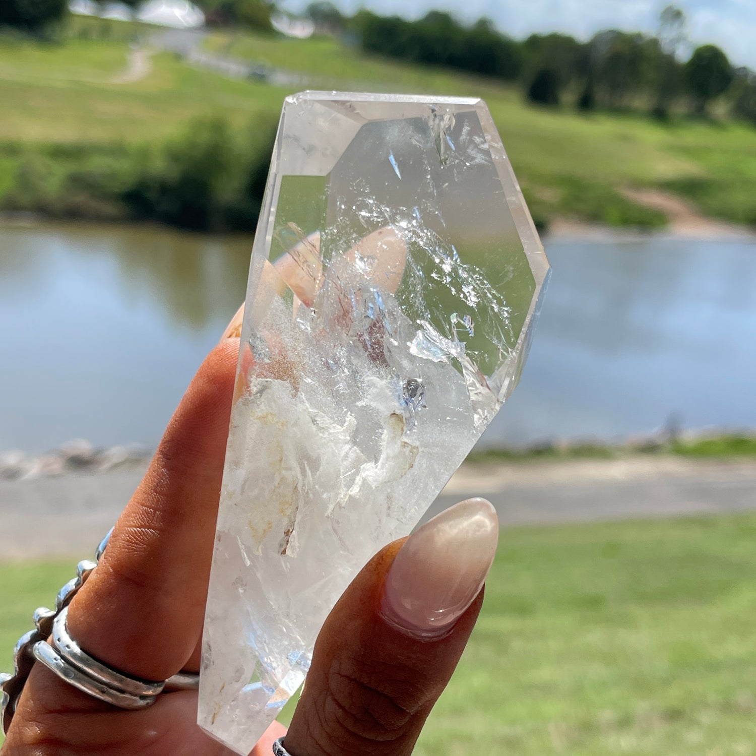 Brazilian Clear Quartz Freeform 170g
