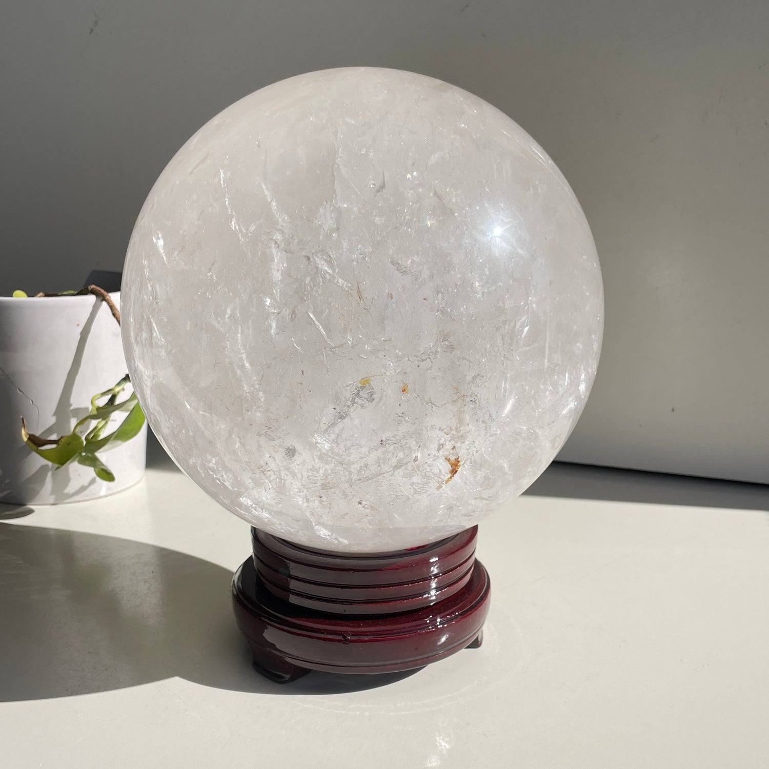 Clear Quartz Sphere 21.7cm