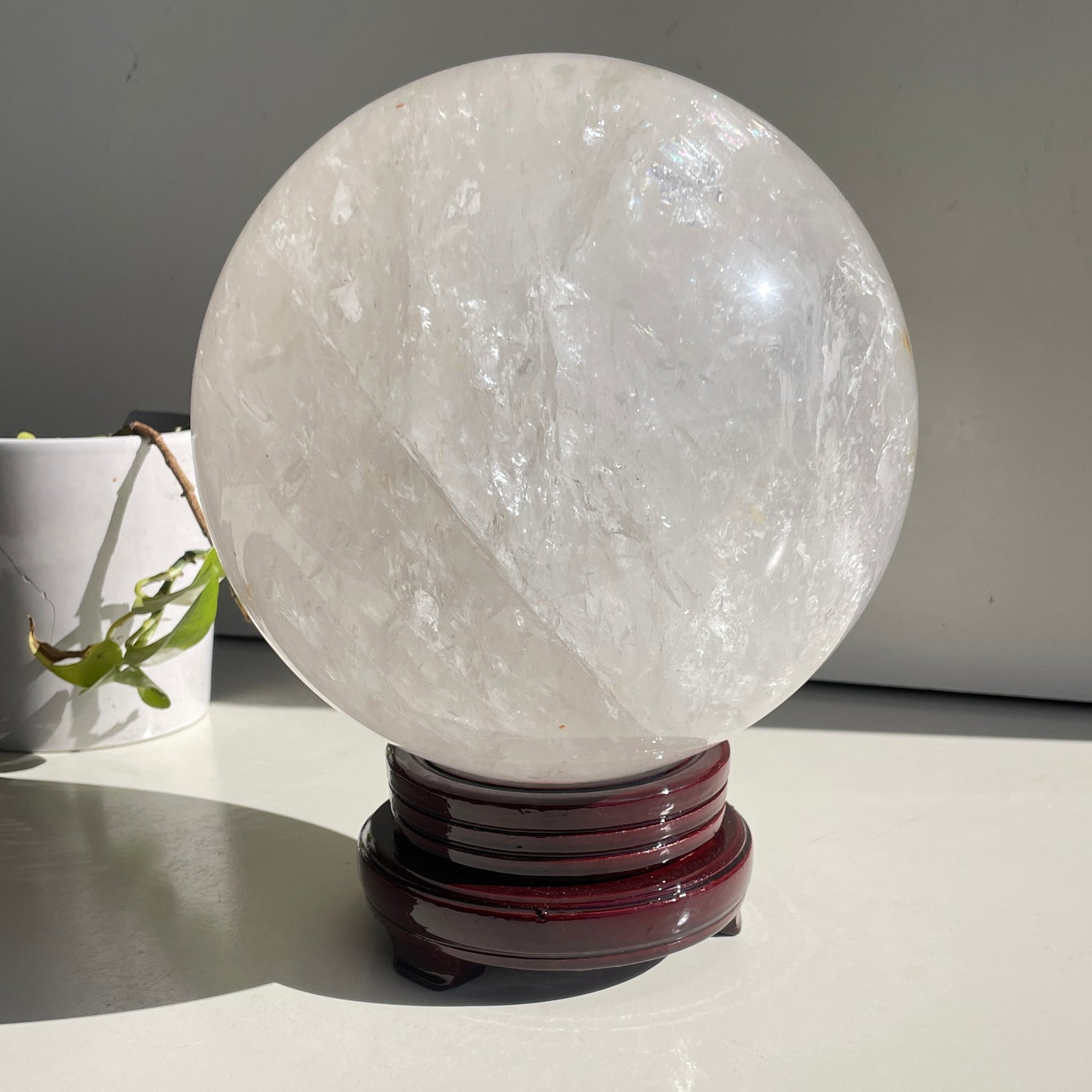 Clear Quartz Sphere 21.7cm