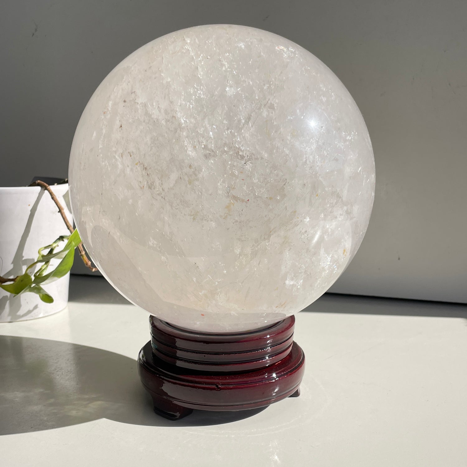 Clear Quartz Sphere 21.7cm