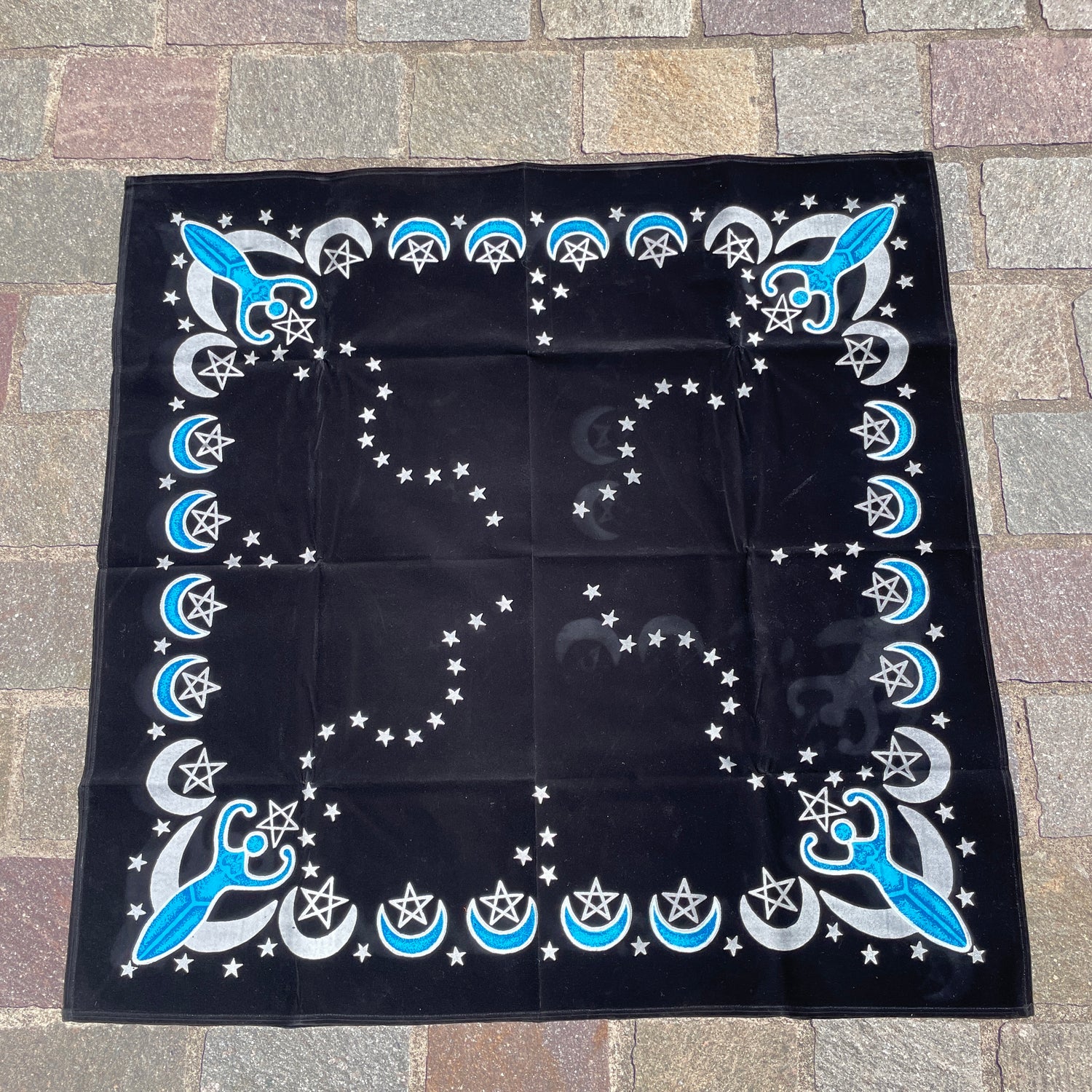 Moon Goddess Velvet Altar Cloth ALT101