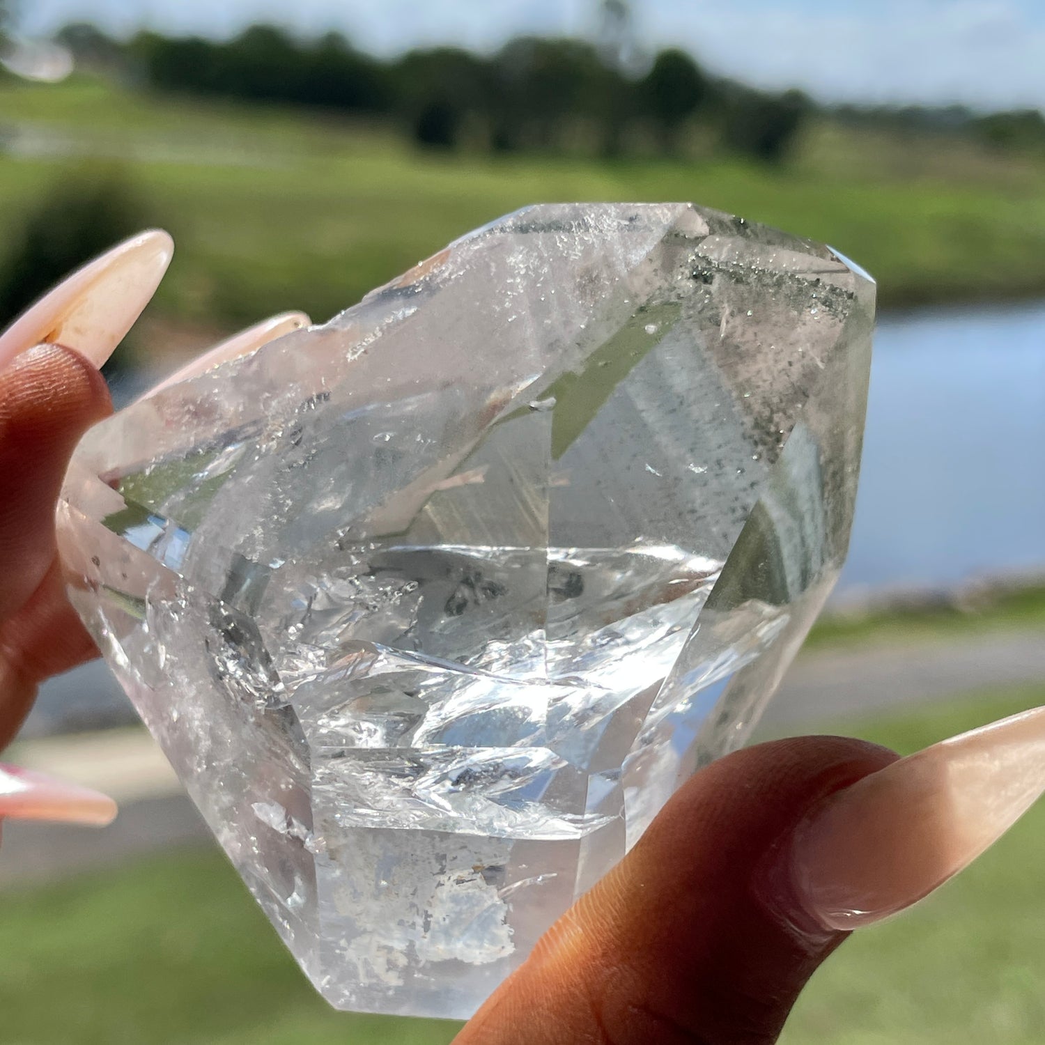 Brazilian Clear Quartz Freeform 135g