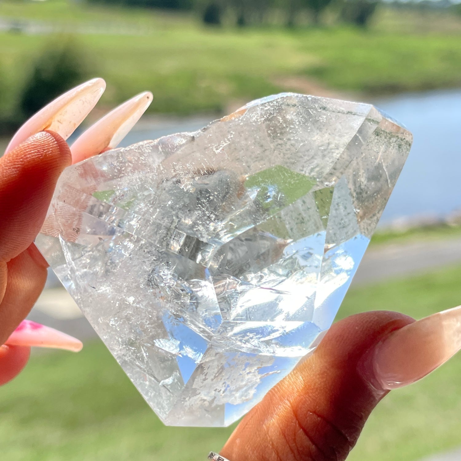 Brazilian Clear Quartz Freeform 135g