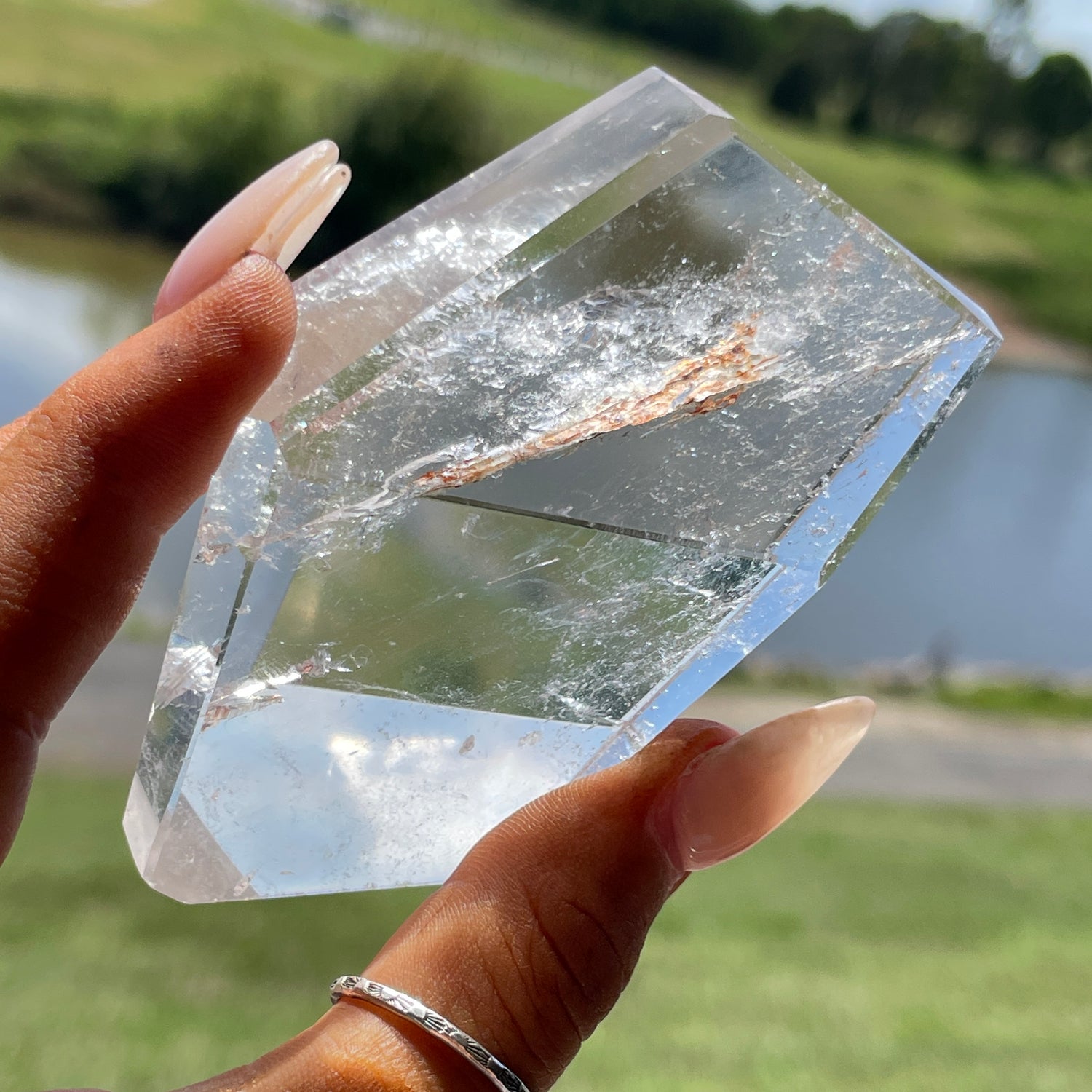 Brazilian Clear Quartz Freeform 145g