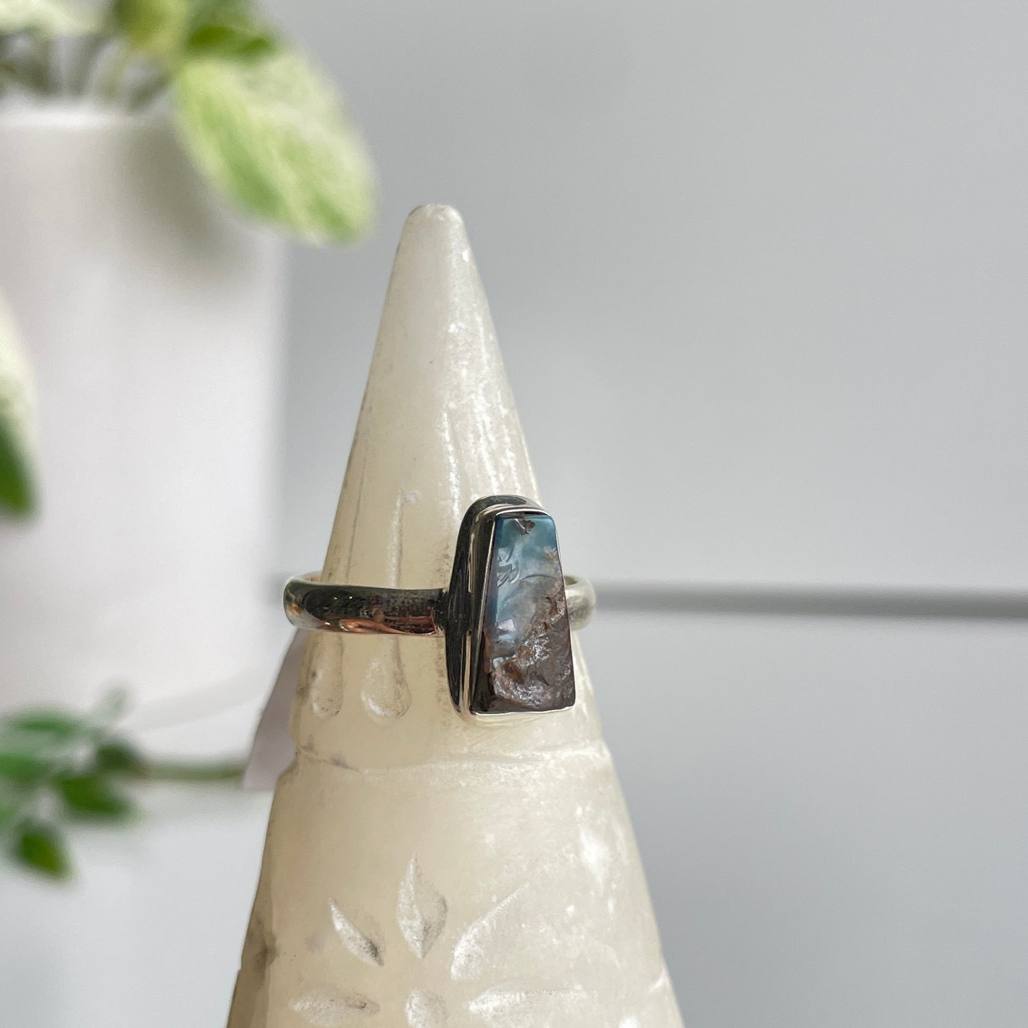 Boulder Opal Ring Sz7