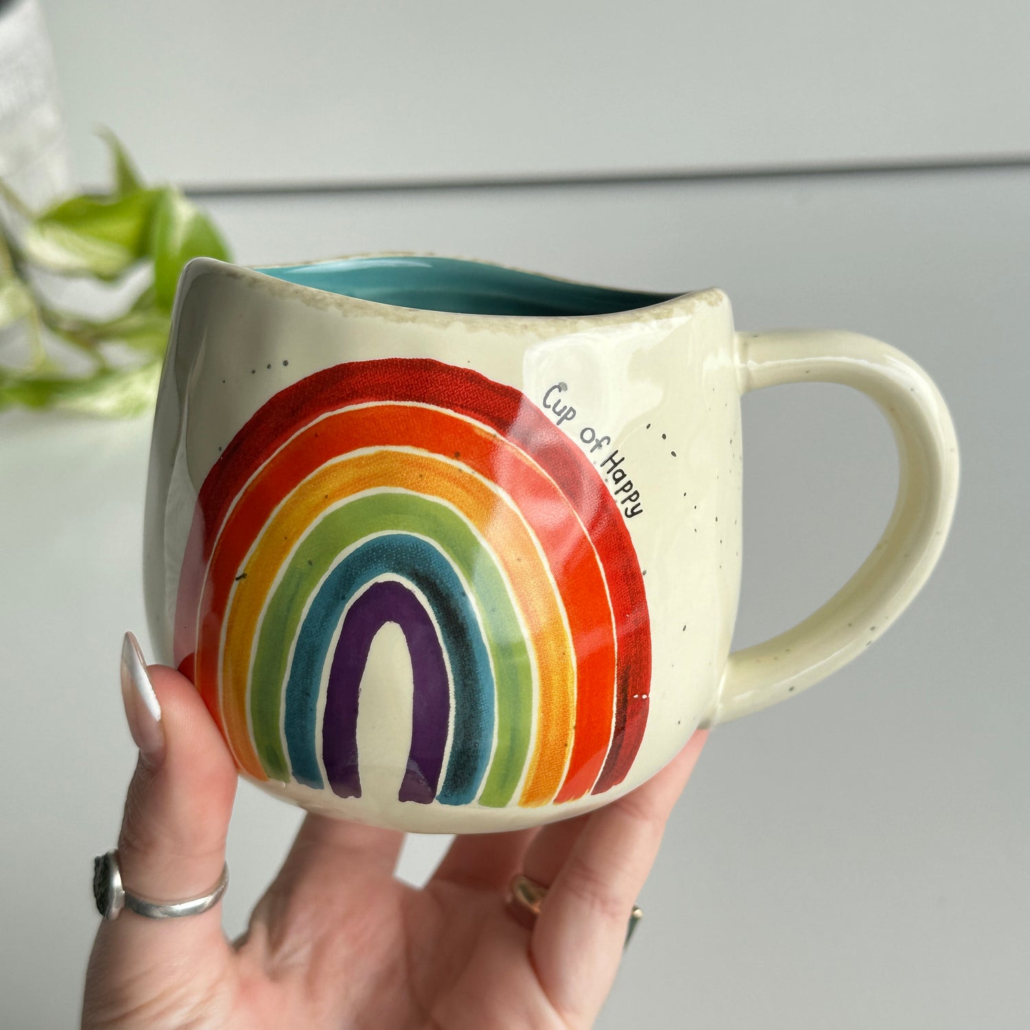 Cup Of Happy Rainbow MUG466