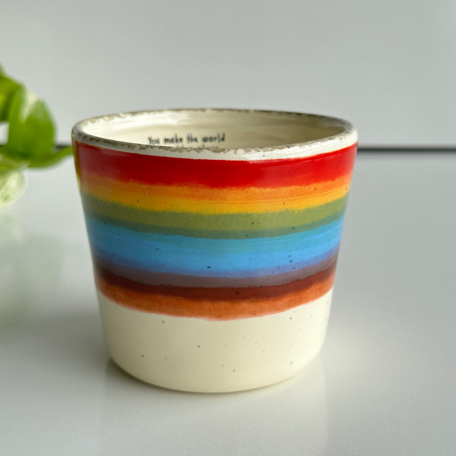 Rainbow You Make The World MUG461