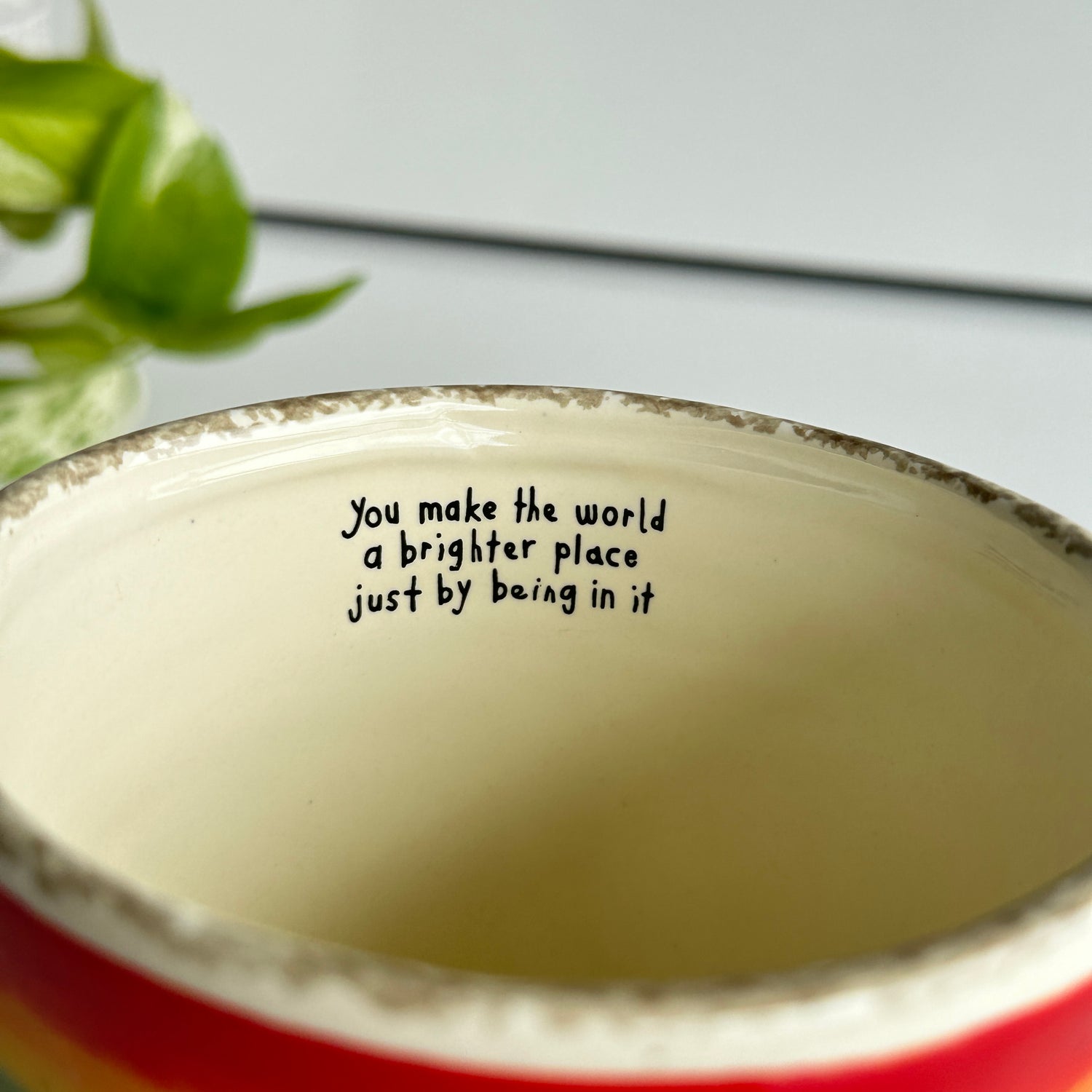 Rainbow You Make The World MUG461