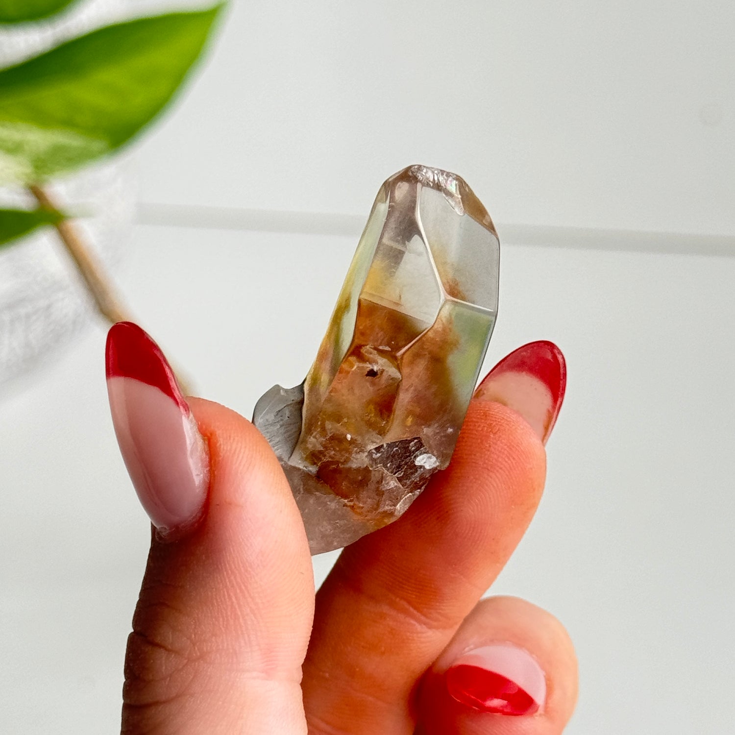 Amphibole Quartz Polished Pc009