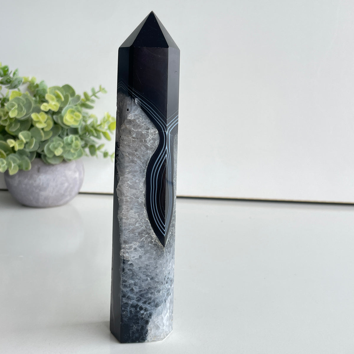 Black Agate Generator 18.4cm