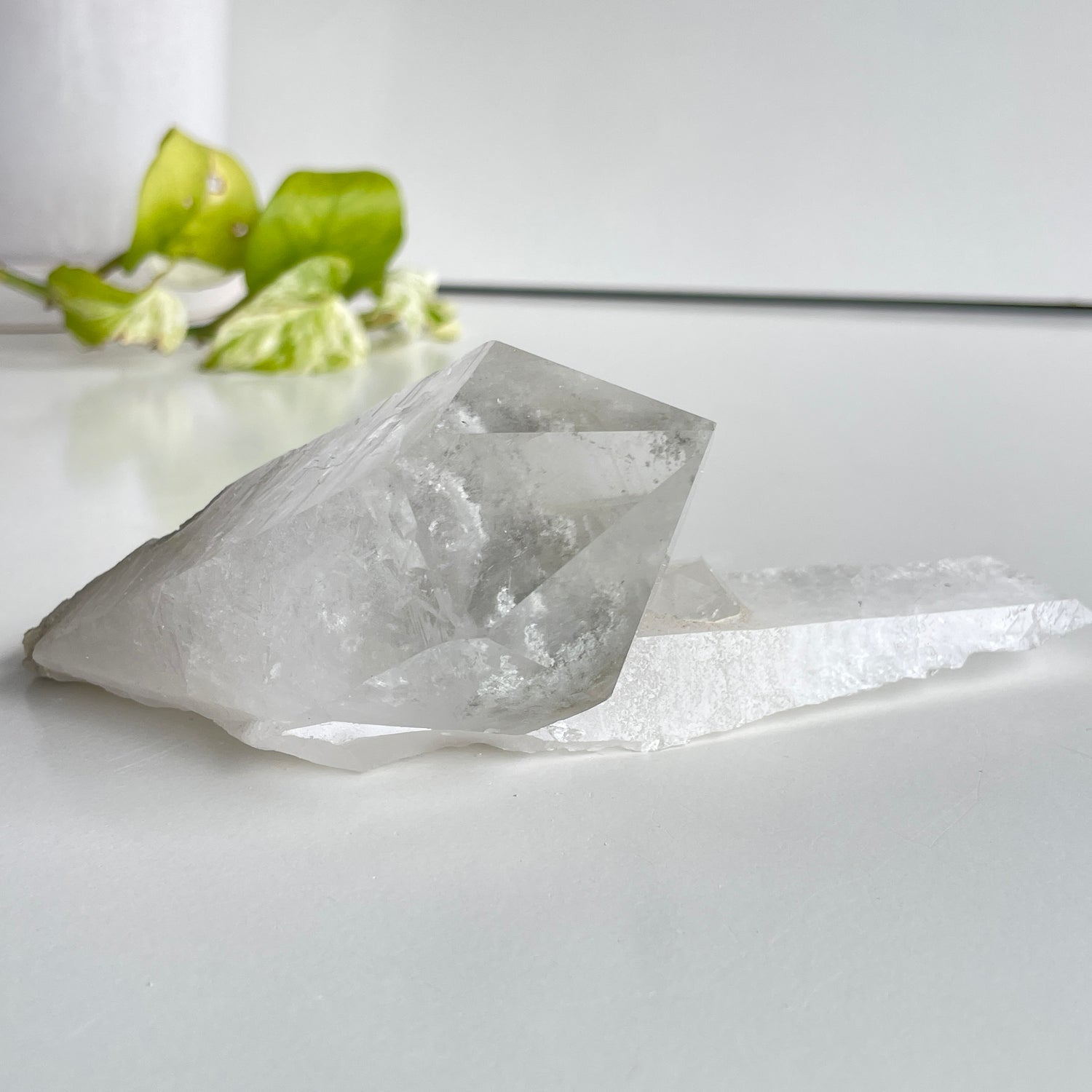 Clear Quartz Point Cluster 307g