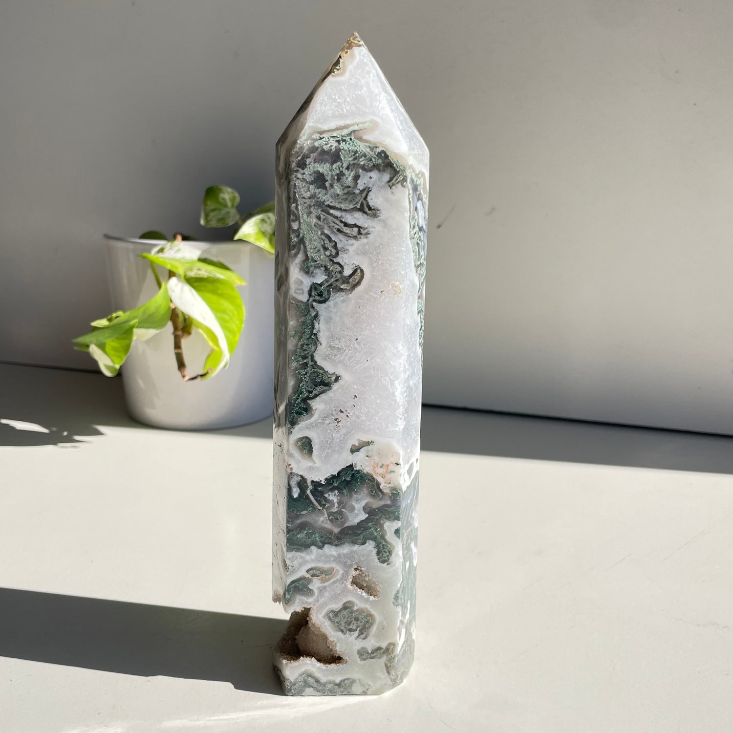 Moss Agate Generator 24.7cm