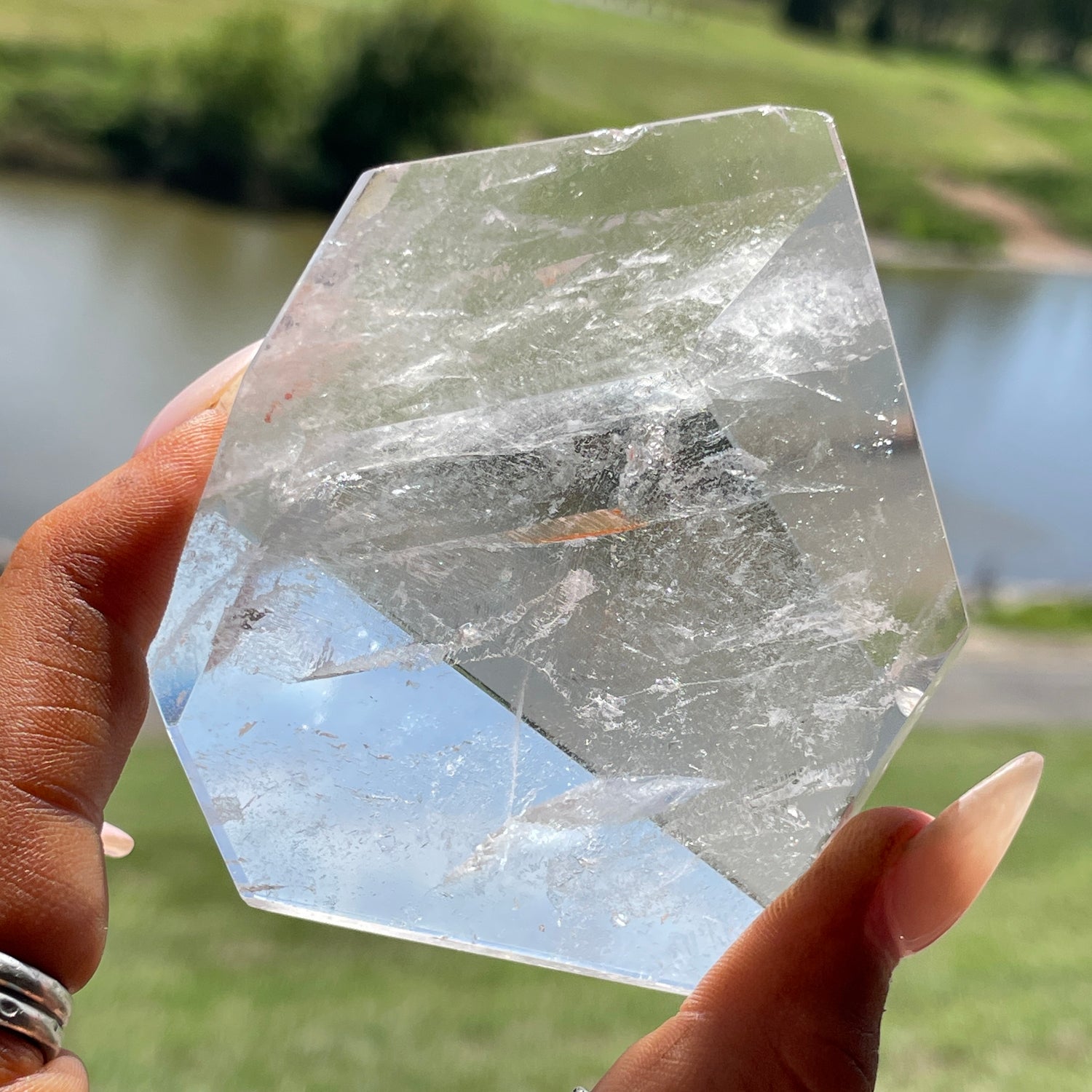Brazilian Clear Quartz Freeform 205g
