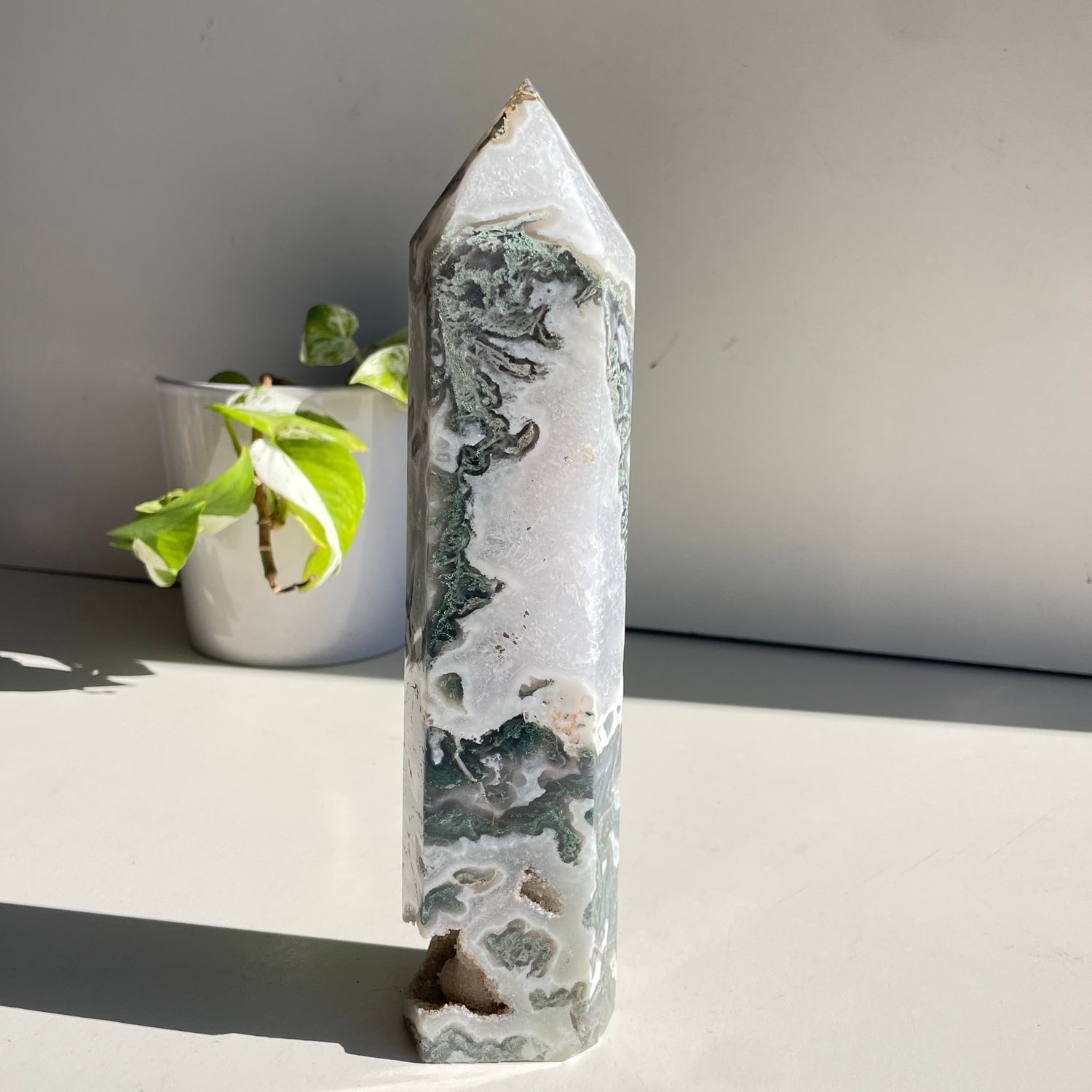 Moss Agate Generator 24.7cm