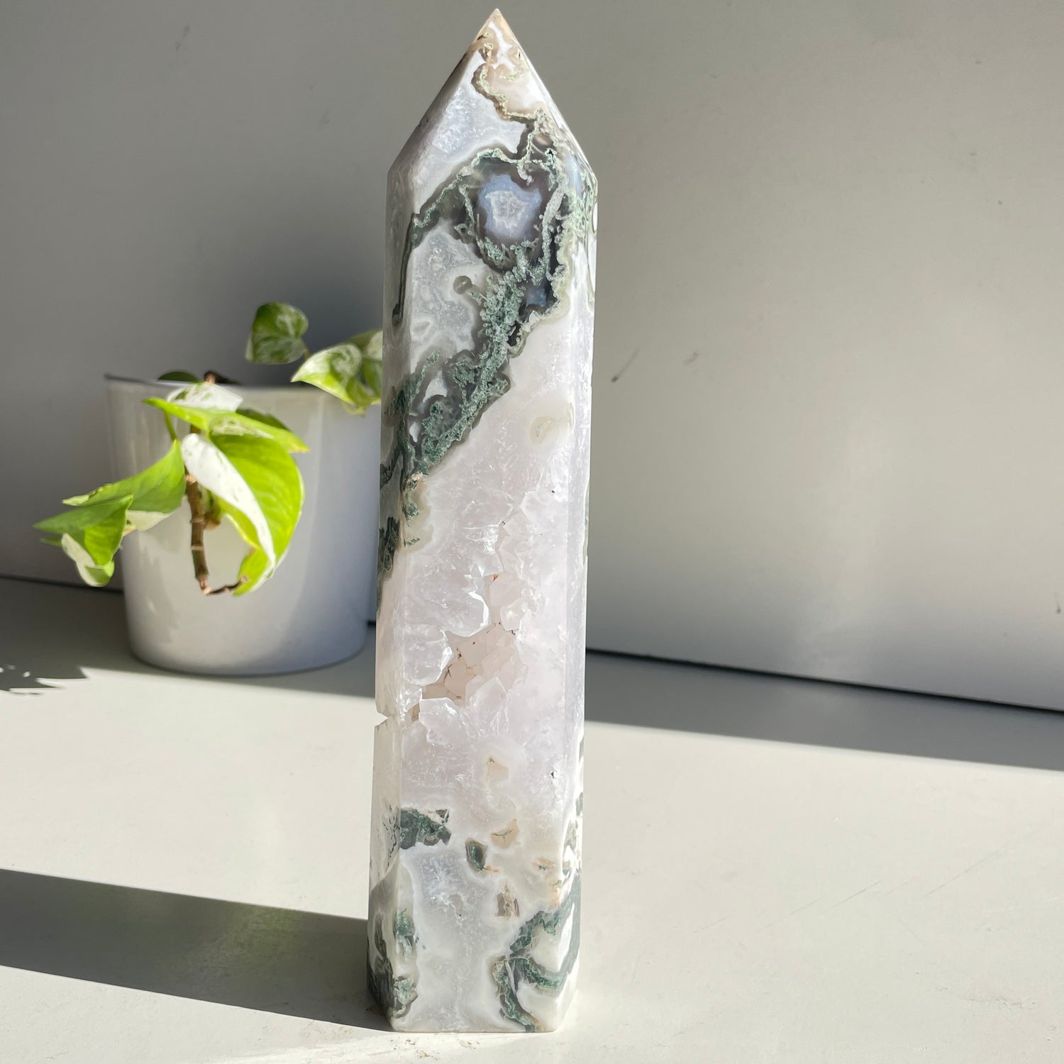 Moss Agate Generator 25.4cm