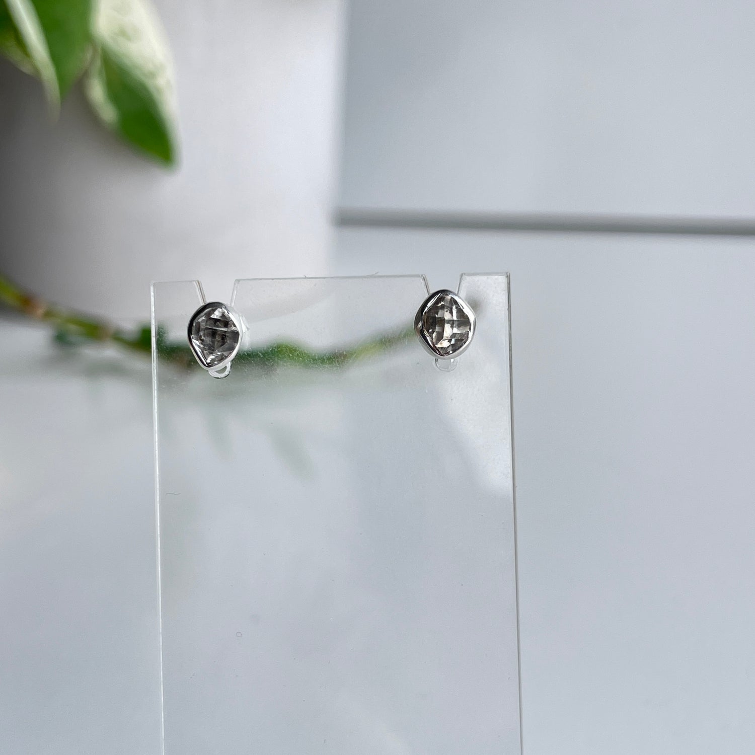 Herkimer Diamond Stud Earrings