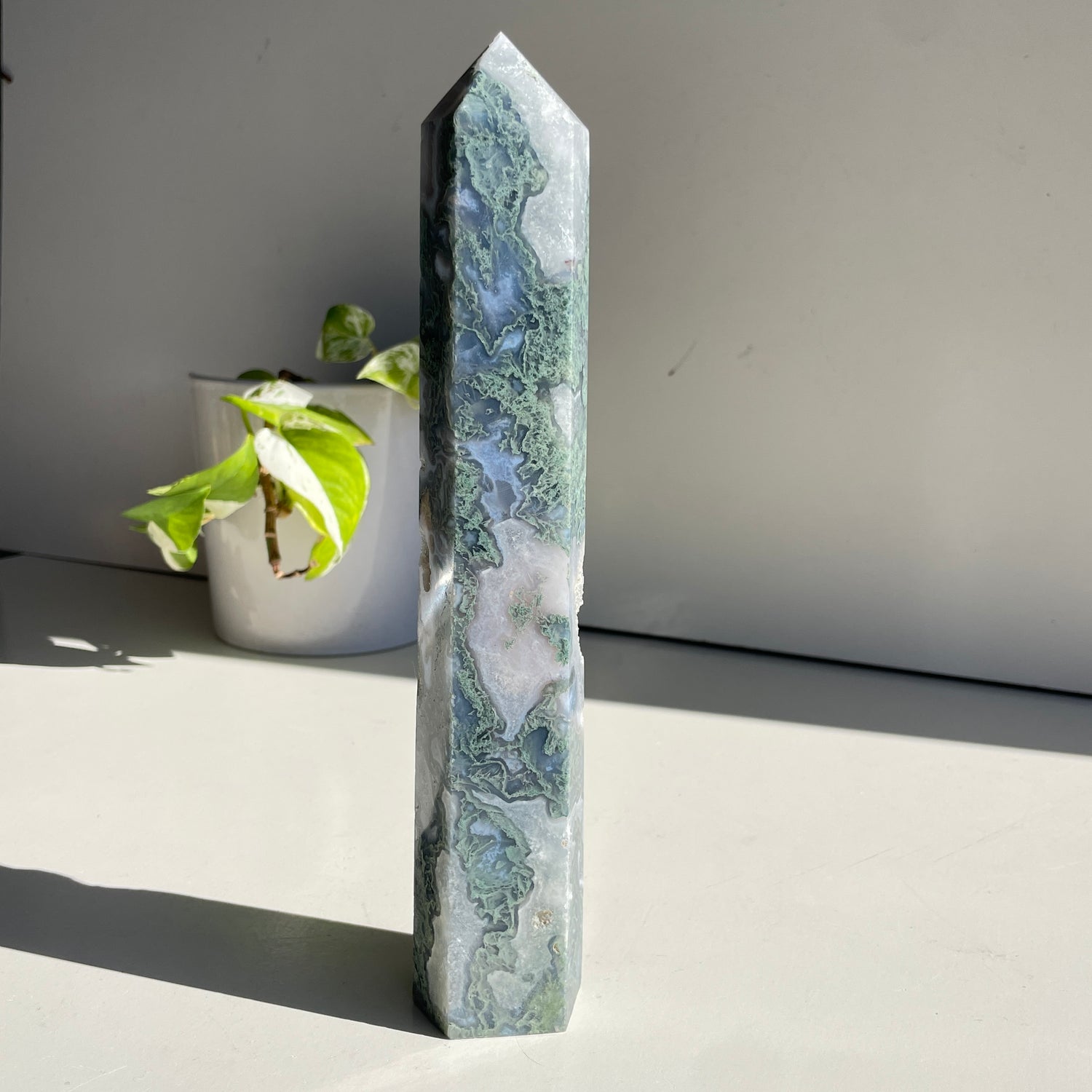 Moss Agate Generator 25.1cm