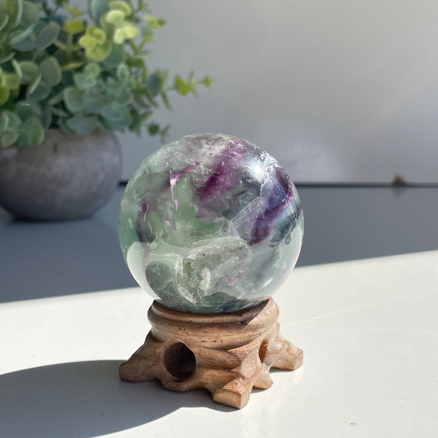 Fluorite Sphere 5.5cm