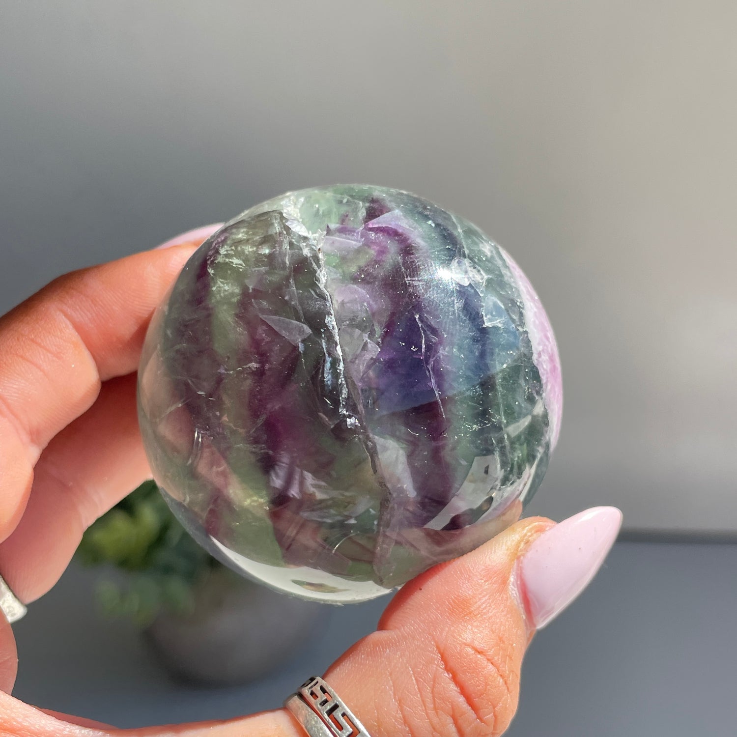 Fluorite Sphere 5.5cm