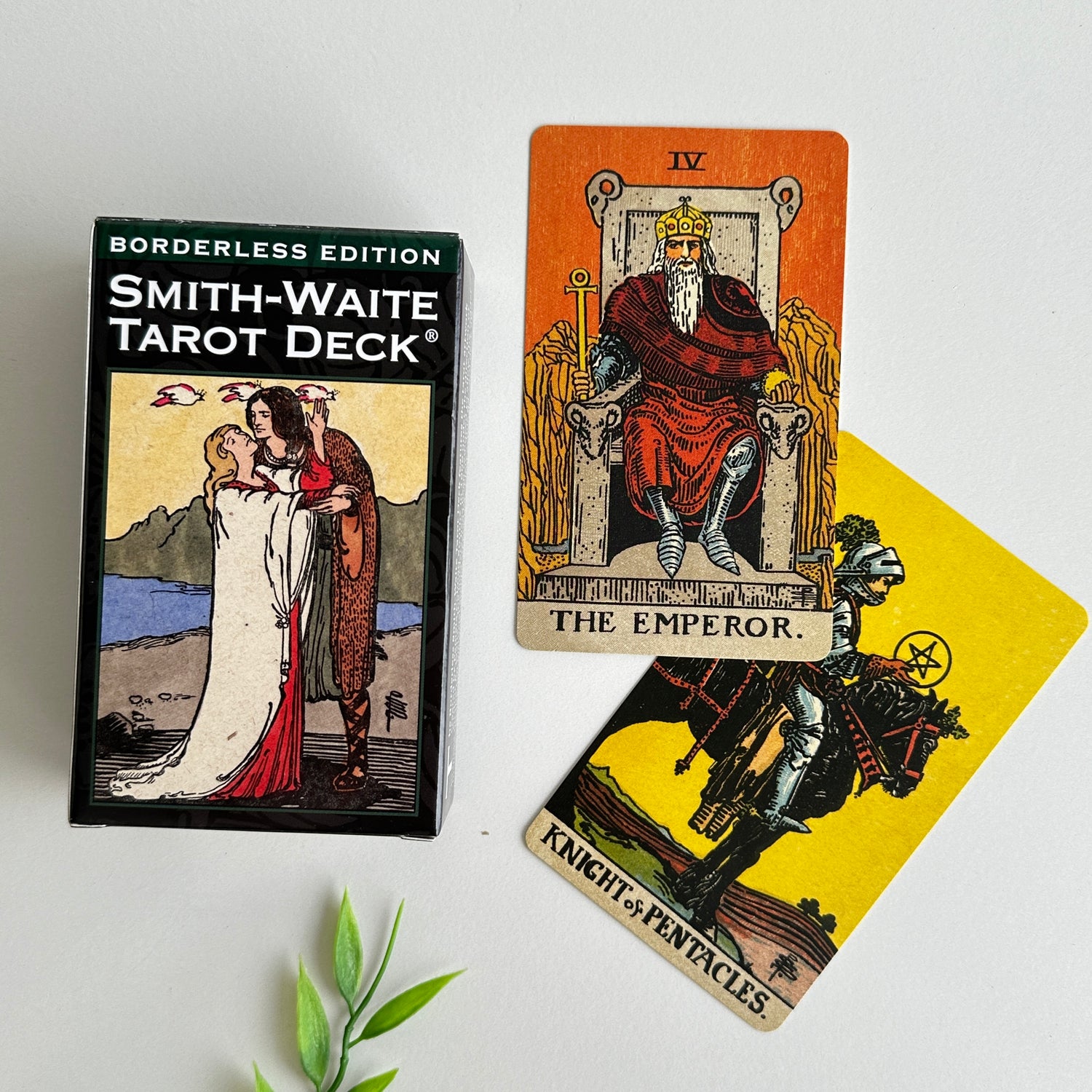 Smith Waite Tarot Deck Borderless