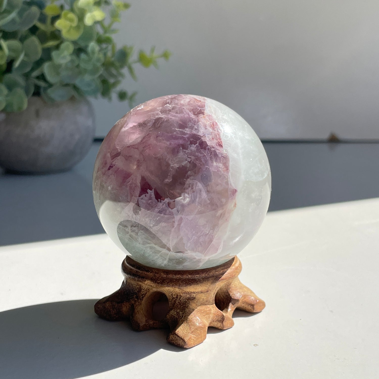 Fluorite Sphere 6.4cm