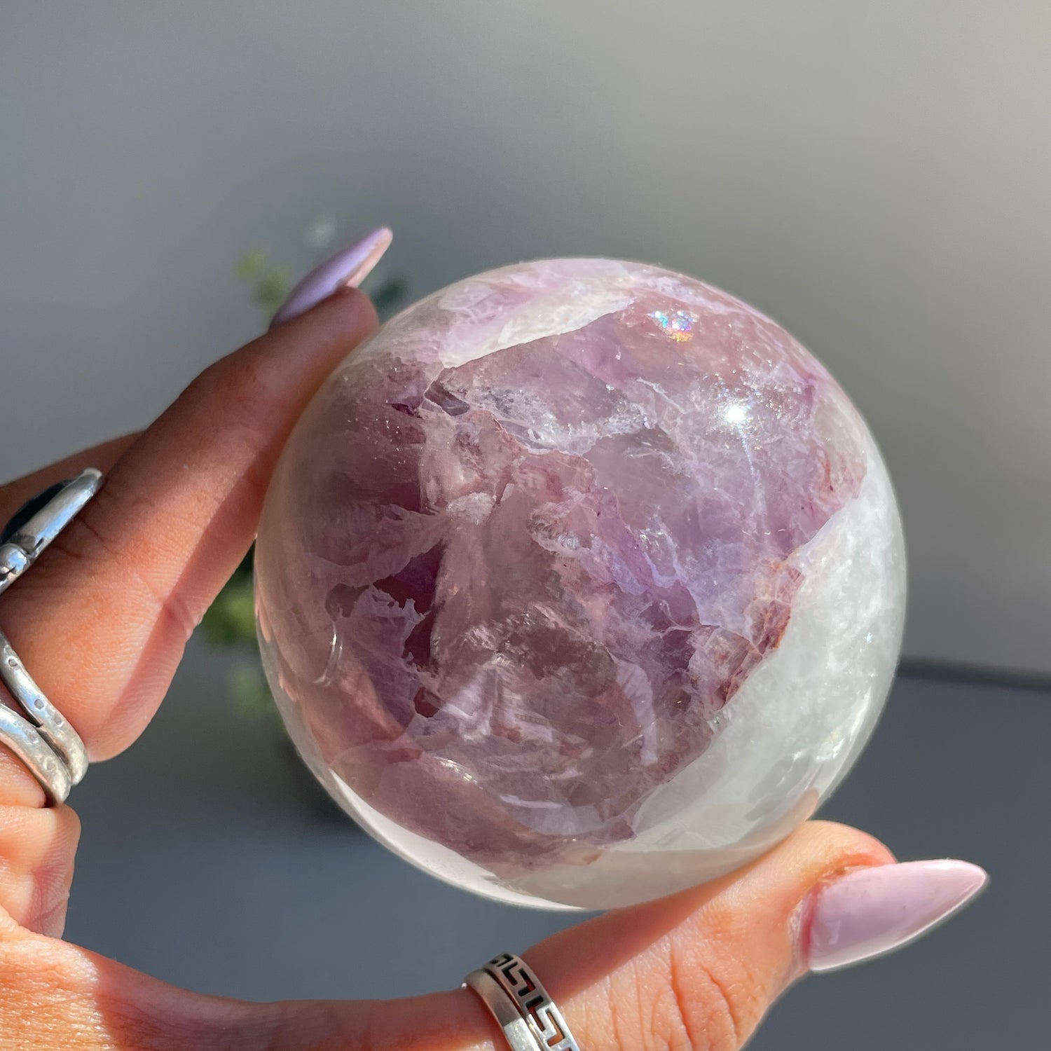Fluorite Sphere 6.4cm