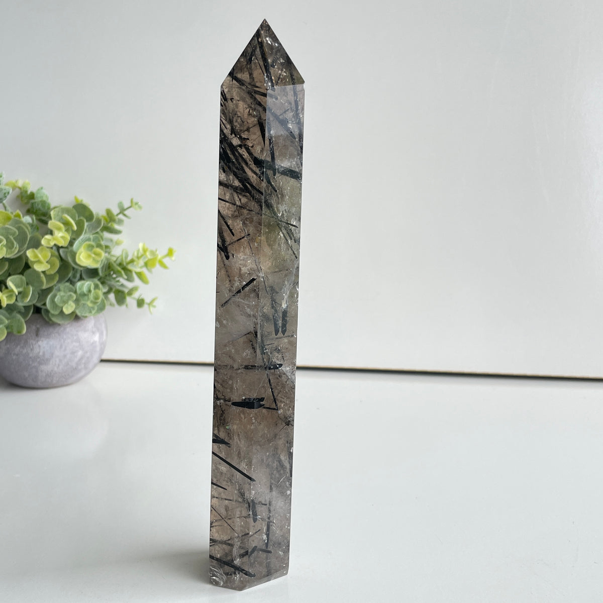 Tourmalinated Quartz Generator 24.3cm