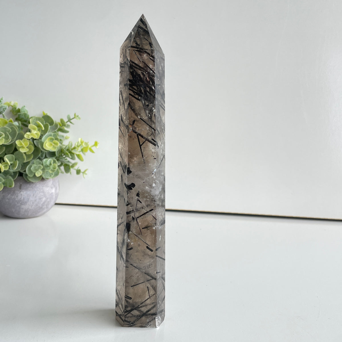 Tourmalinated Quartz Generator 24.3cm