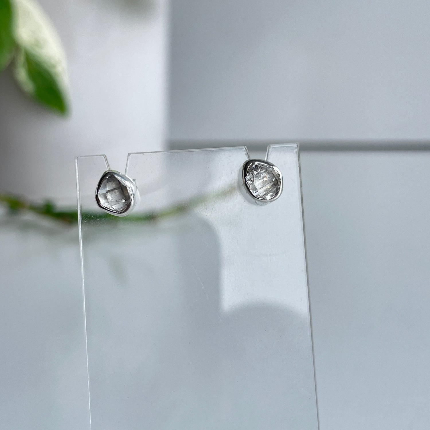 Herkimer Diamond Stud Earrings