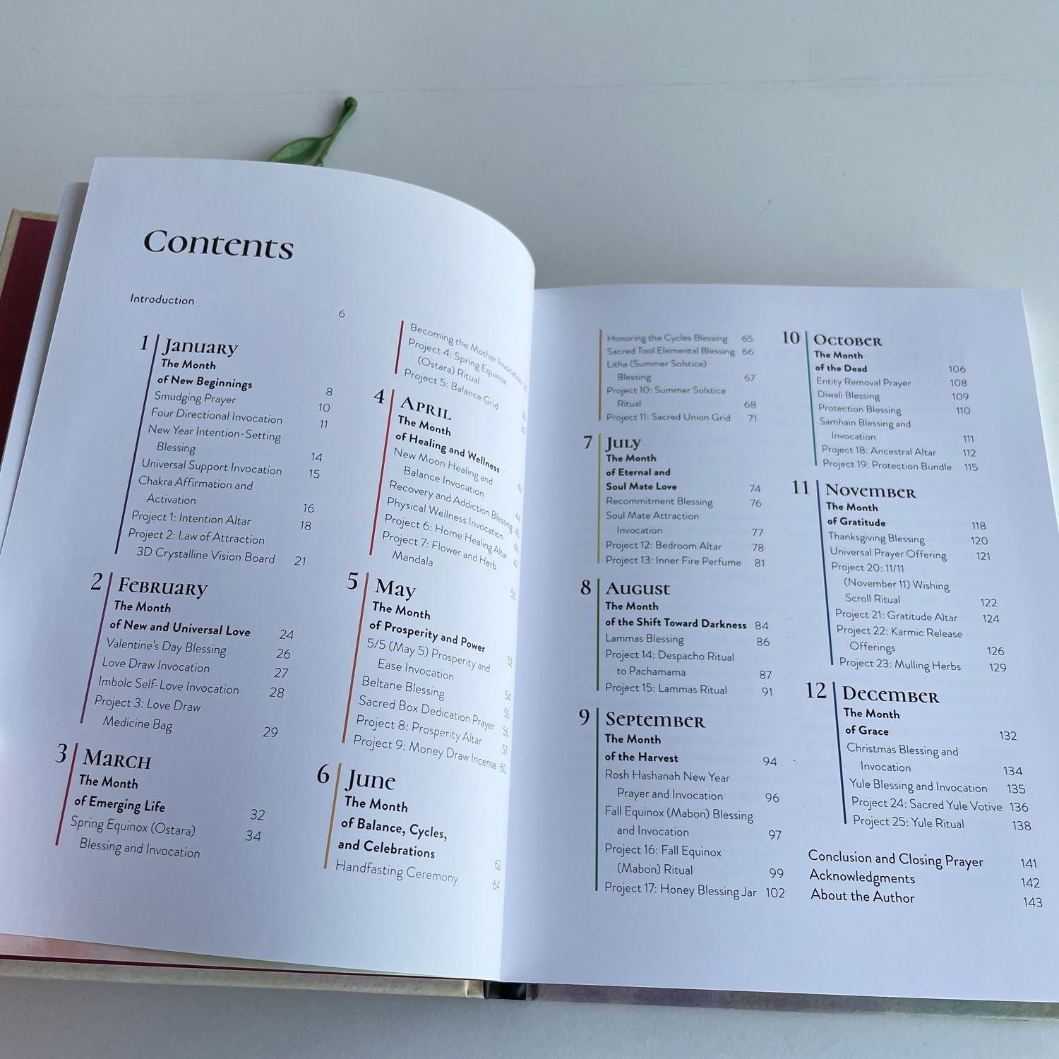 The Book Of Blessings and Rituals Anthea Perrakis