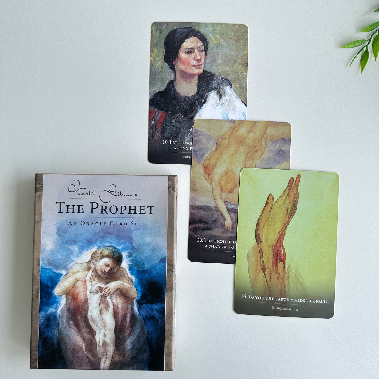 The Prophet Oracle Card Set Kahlil Gibran