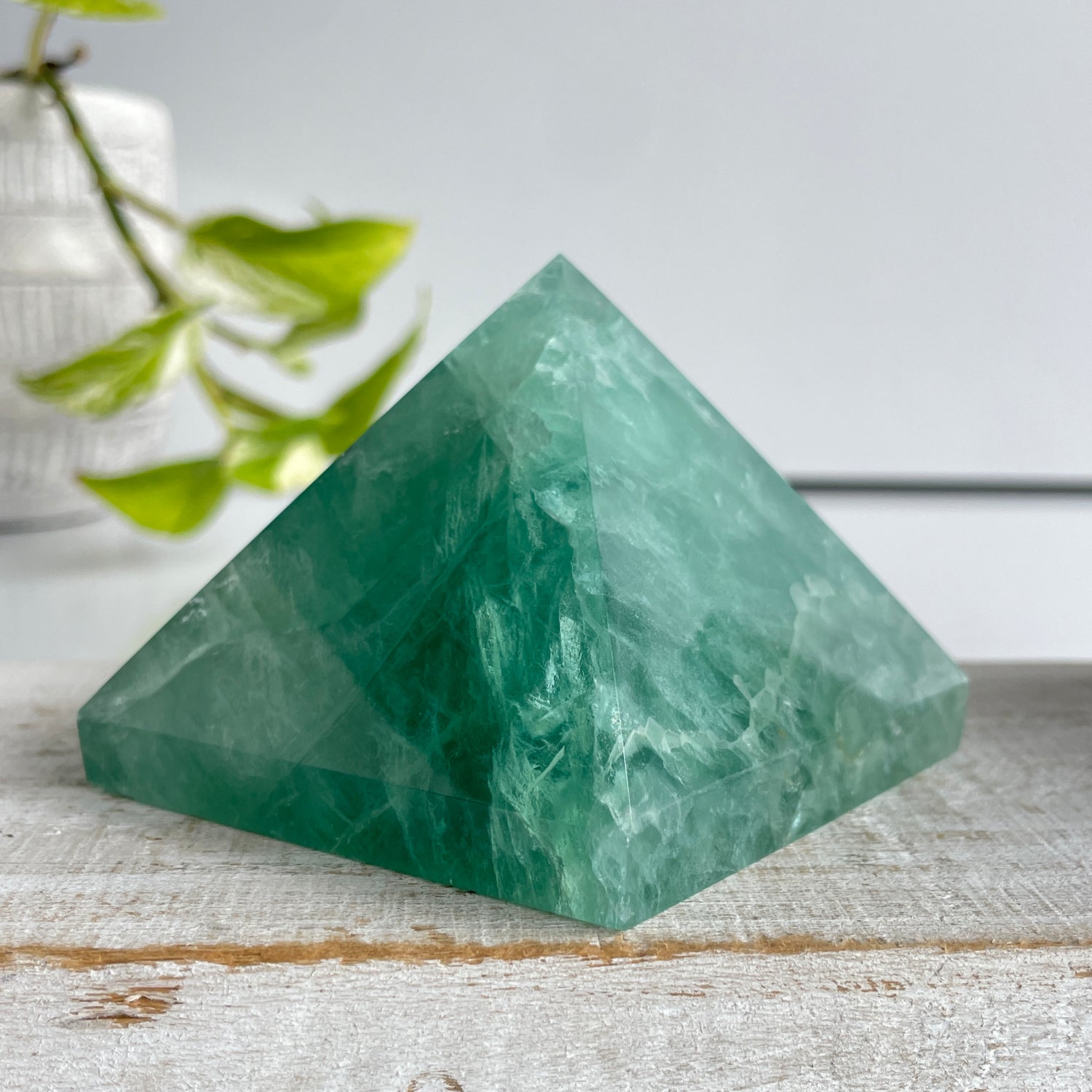 Fluorite Pyramid 462g