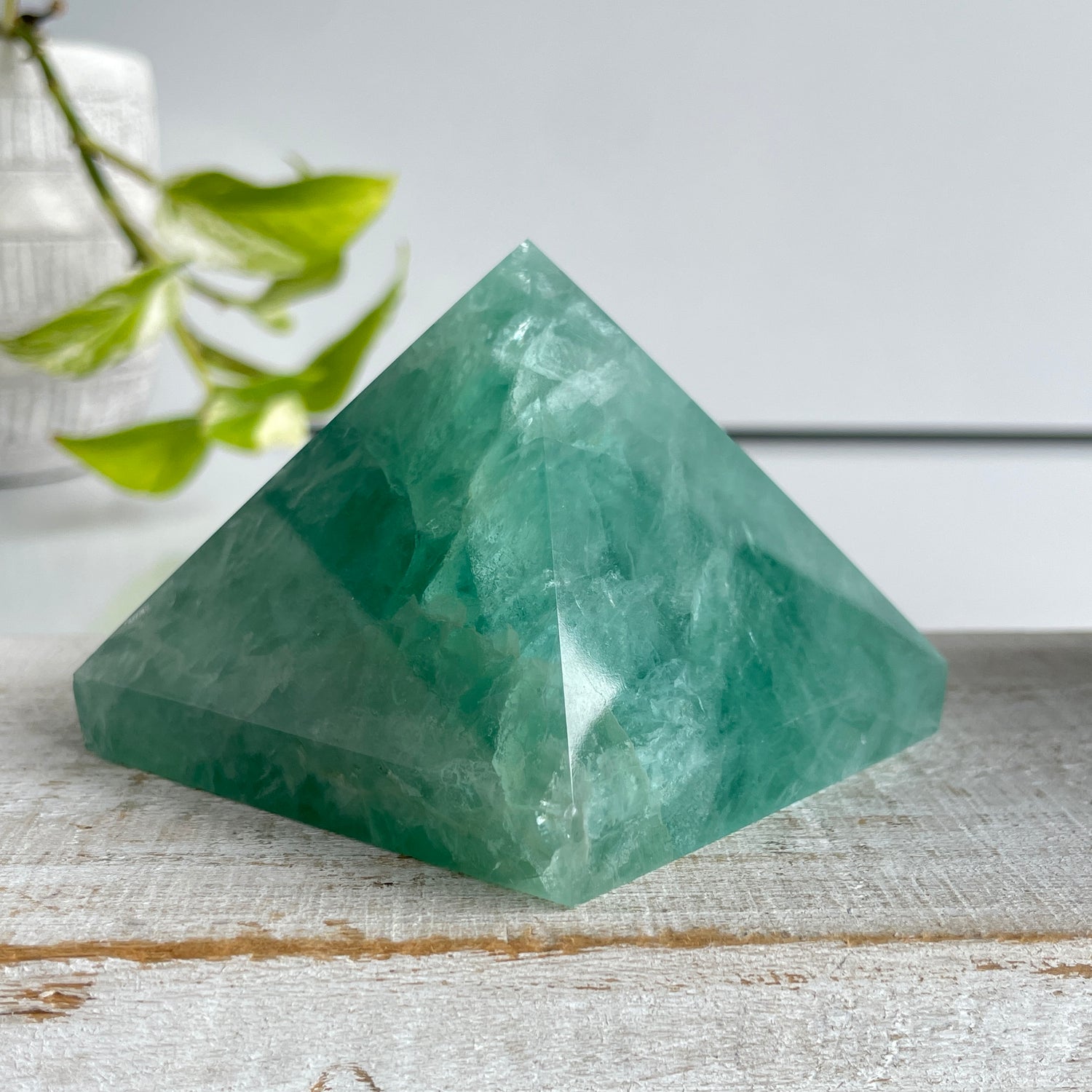 Fluorite Pyramid 462g