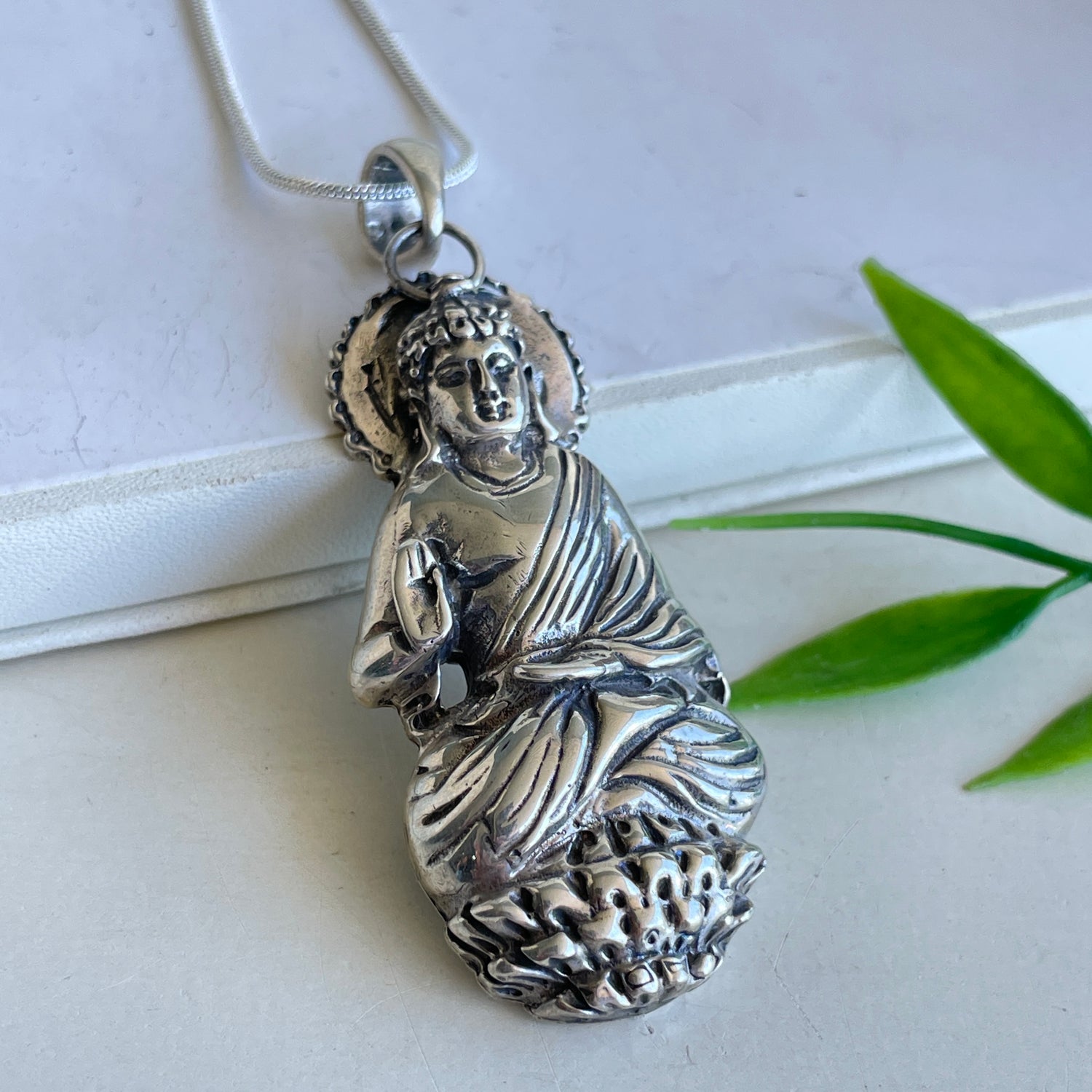 Buddha Silver Pendant