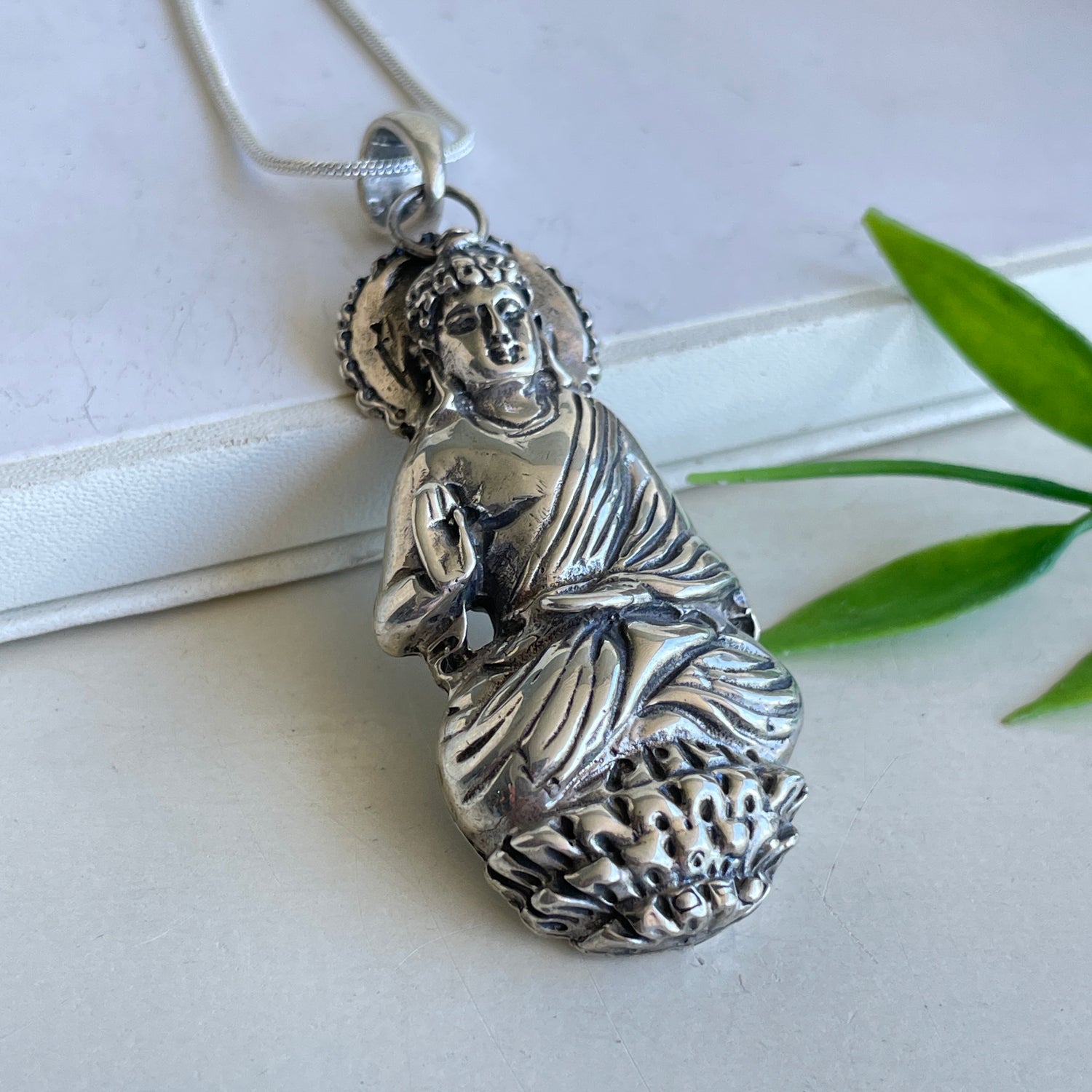 Buddha Silver Pendant