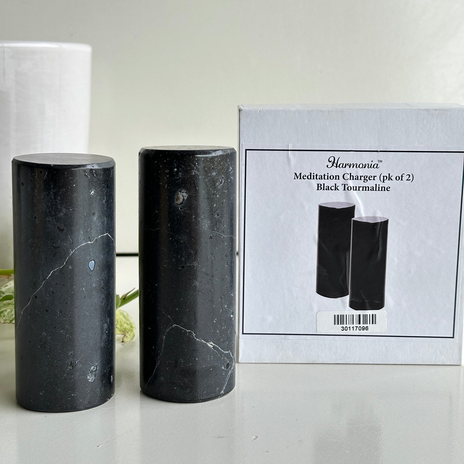 Black Tourmaline Charging Pair