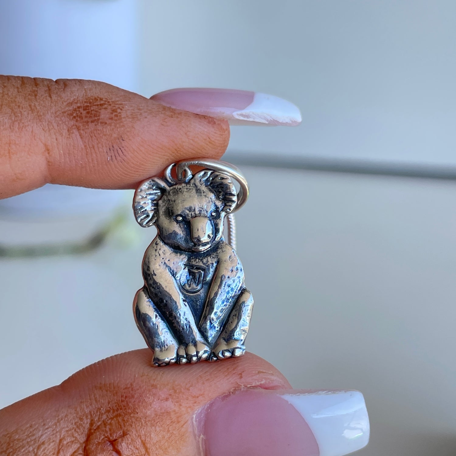 Koala Silver Pendant