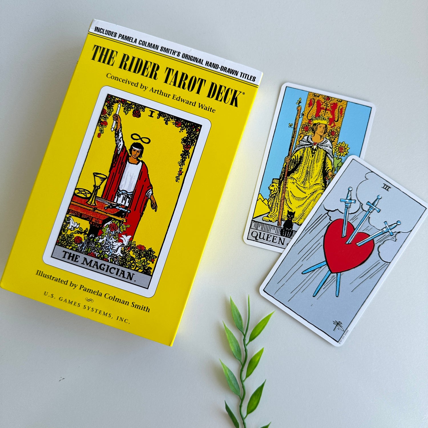 Rider Waite Tarot Cards Lge Box by Pamela Colman Smith