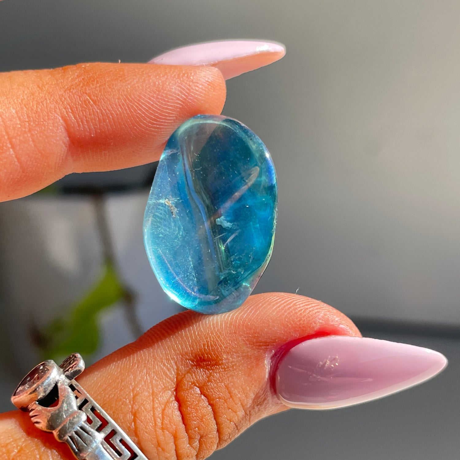 Aqua Aura Quartz Pce