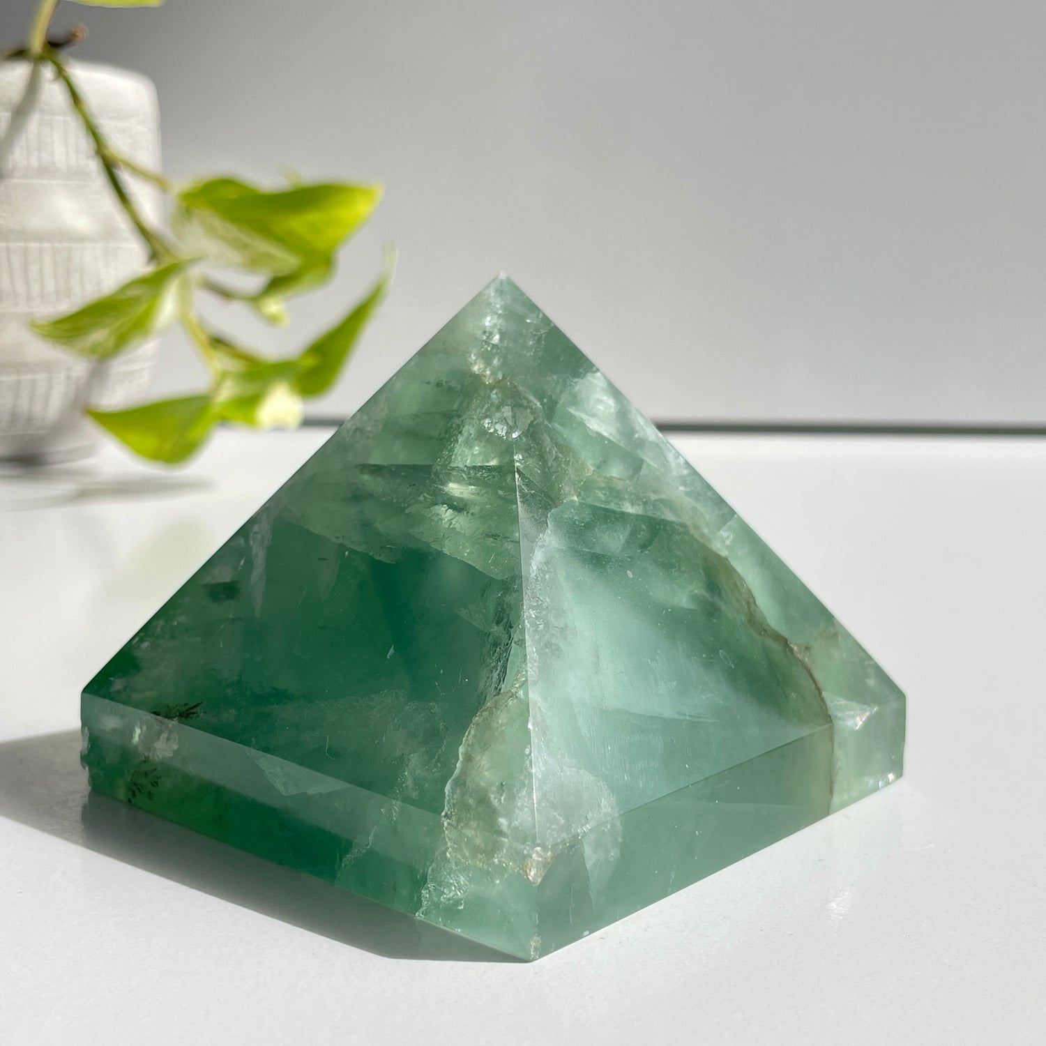 Fluorite Pyramid 596g